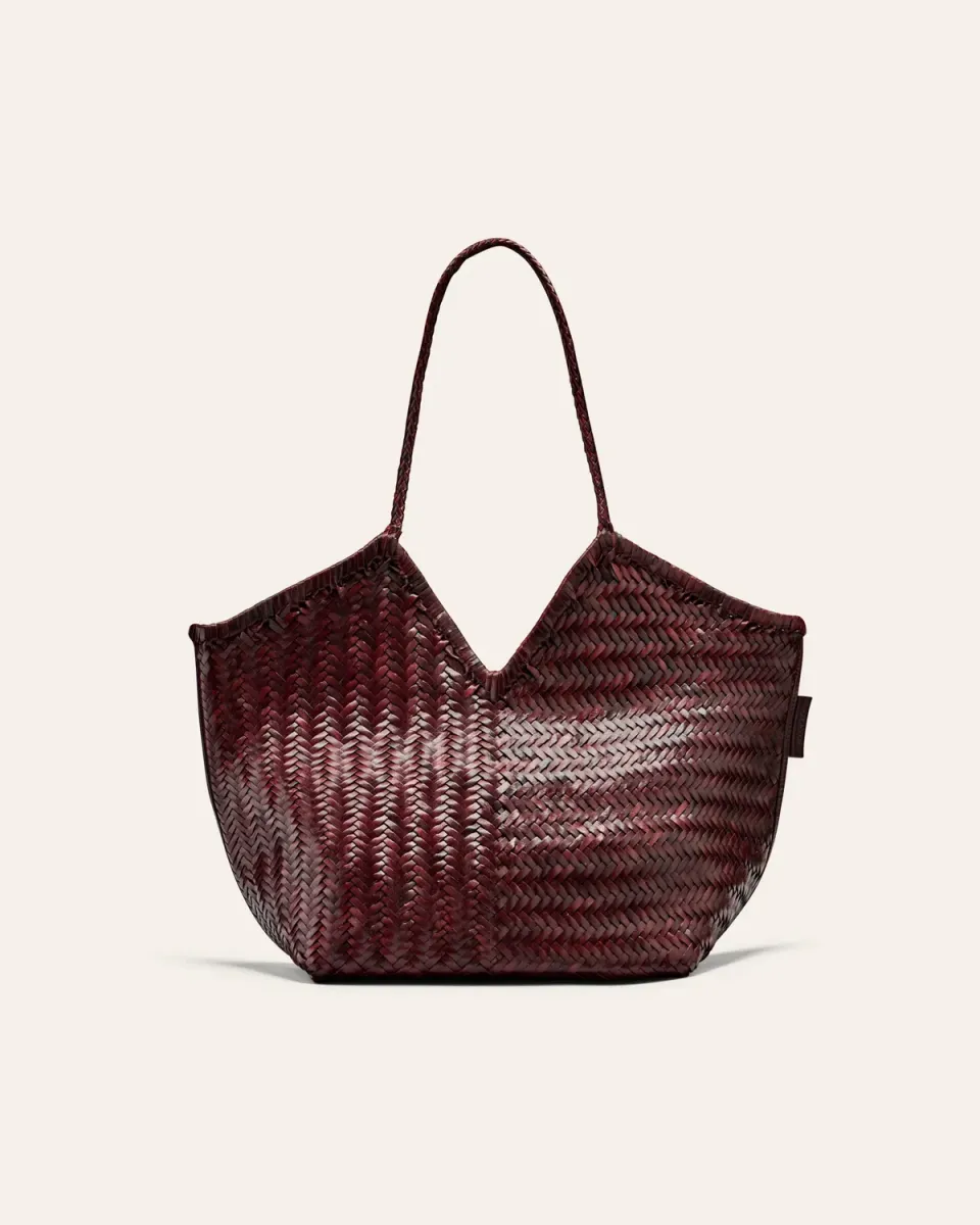 Cala Jade Humi tote fudge i skinn