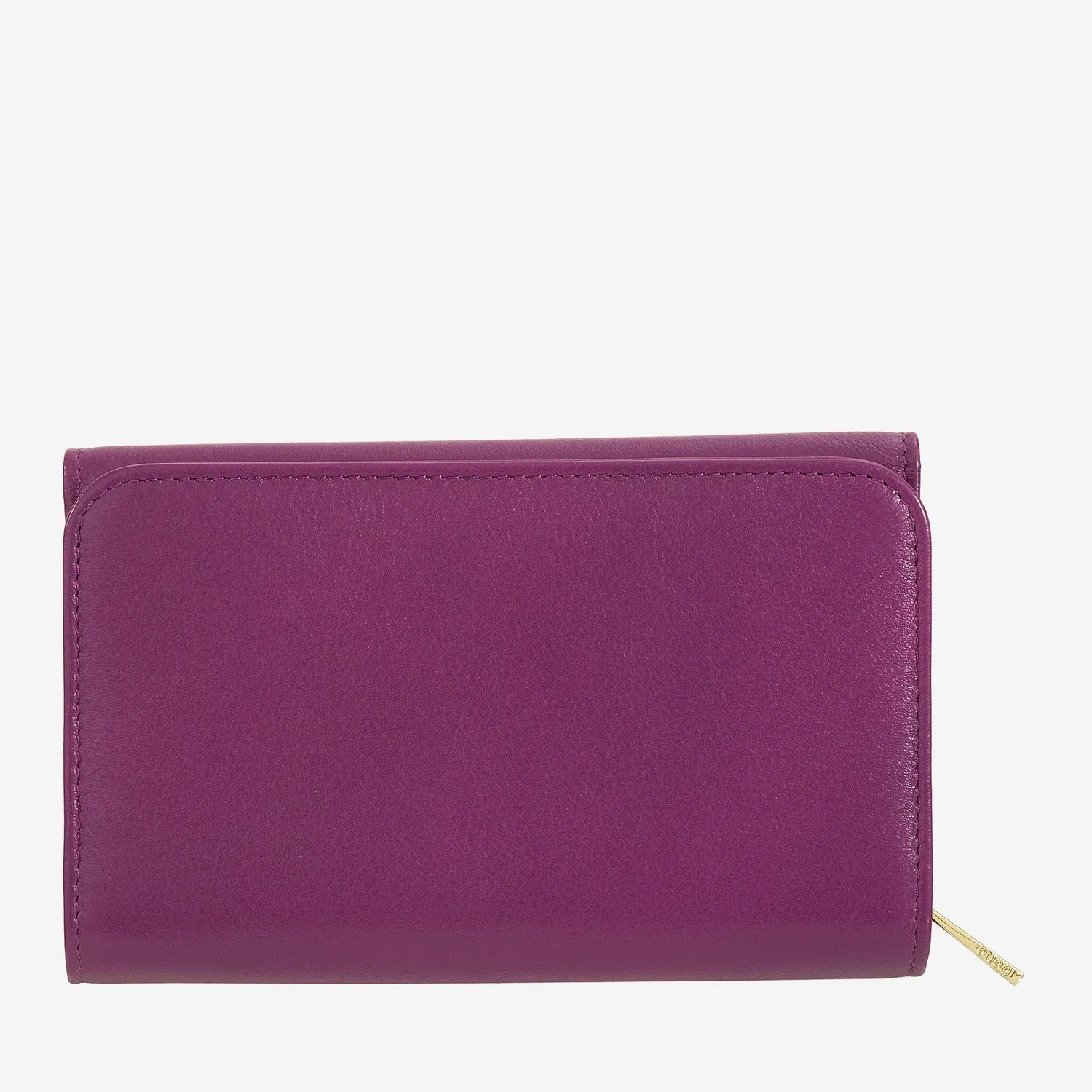 DuDubags Cannes lommebok svart lavendel nappaskinn