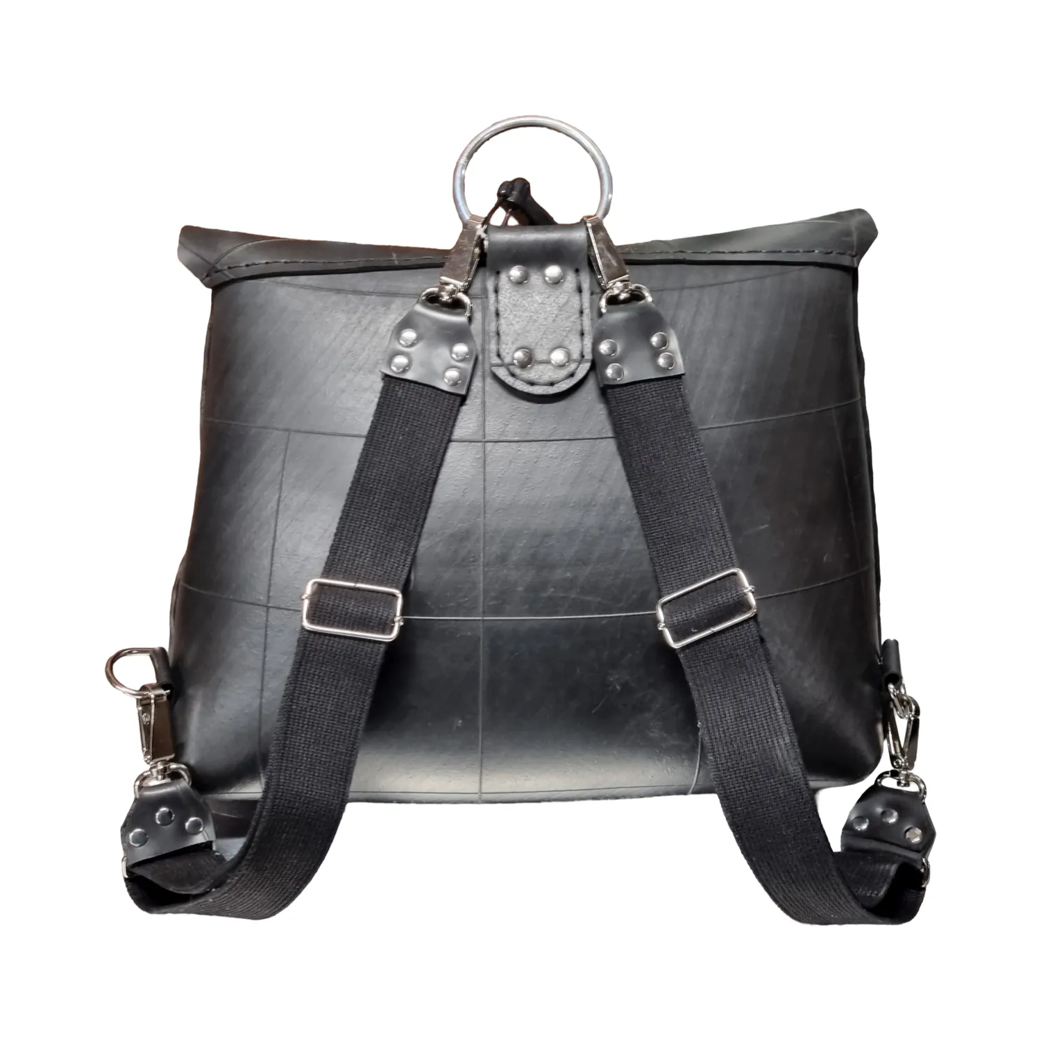 Julia Stray ryggsekk skulderveske gummi 35x26x10 cm vanntett