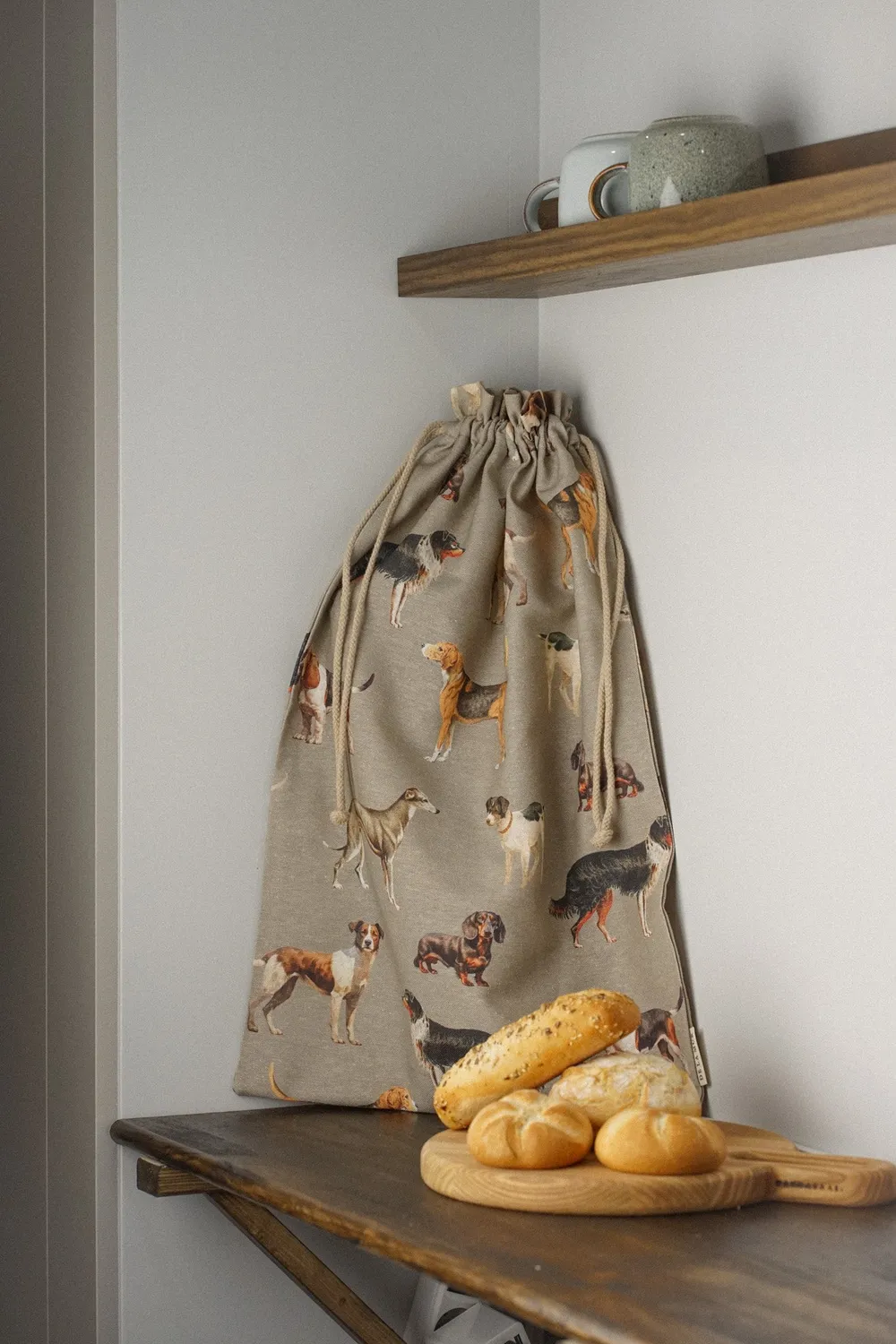De La Mur Dog brødpose 39x60 cm hundemønster