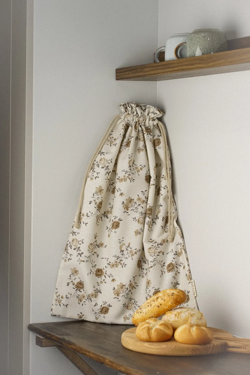 De La Mur Bara brødpose blomstret 39x60 cm