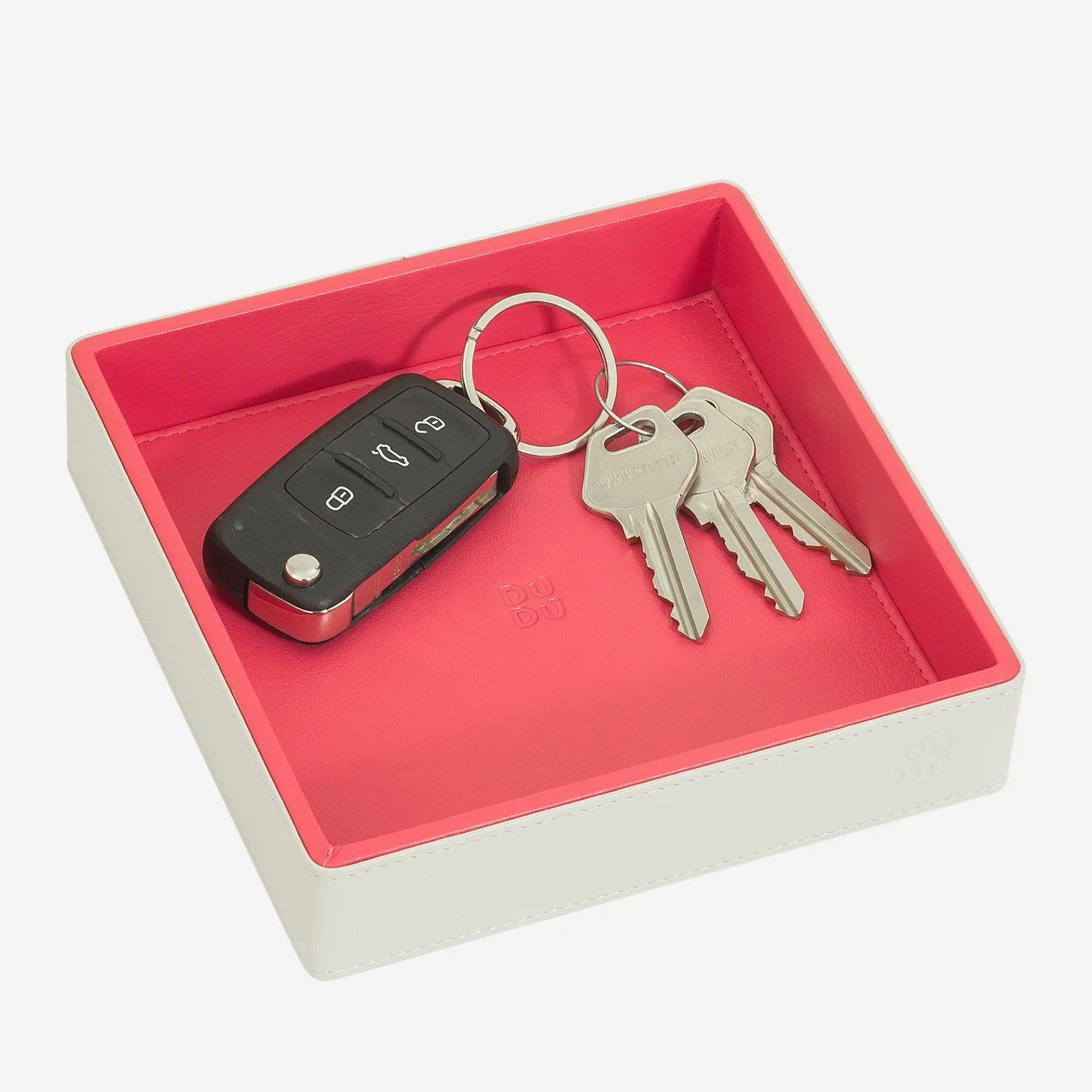 DuDubags Mini Valet Tray oppbevaringsbrett multicolour skinn
