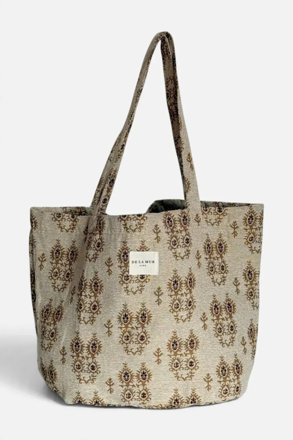De La Mur Pluma shopper stor beige 51x37x22 cm