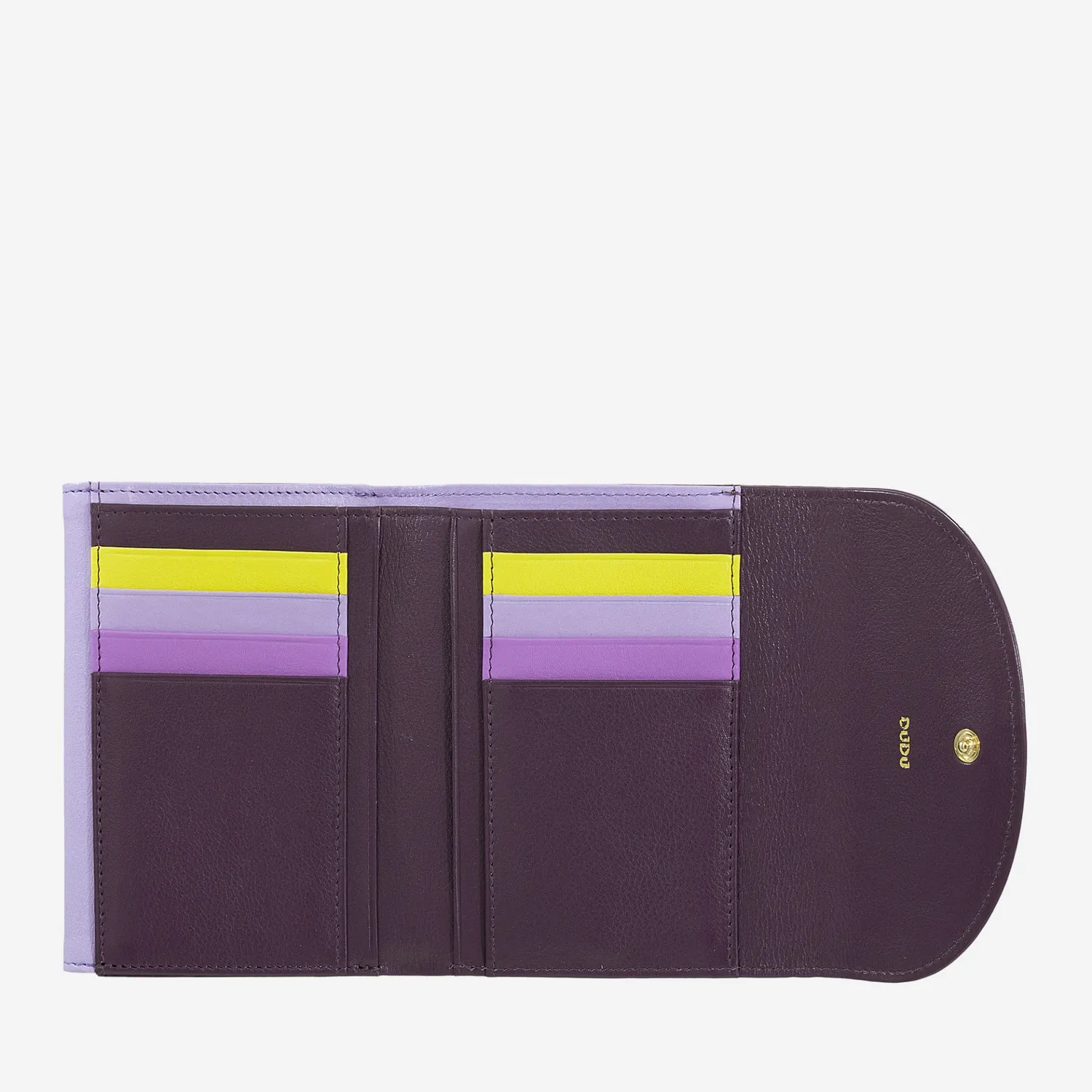 DuDubags Galapagos lommebok dame Deep purple RFID