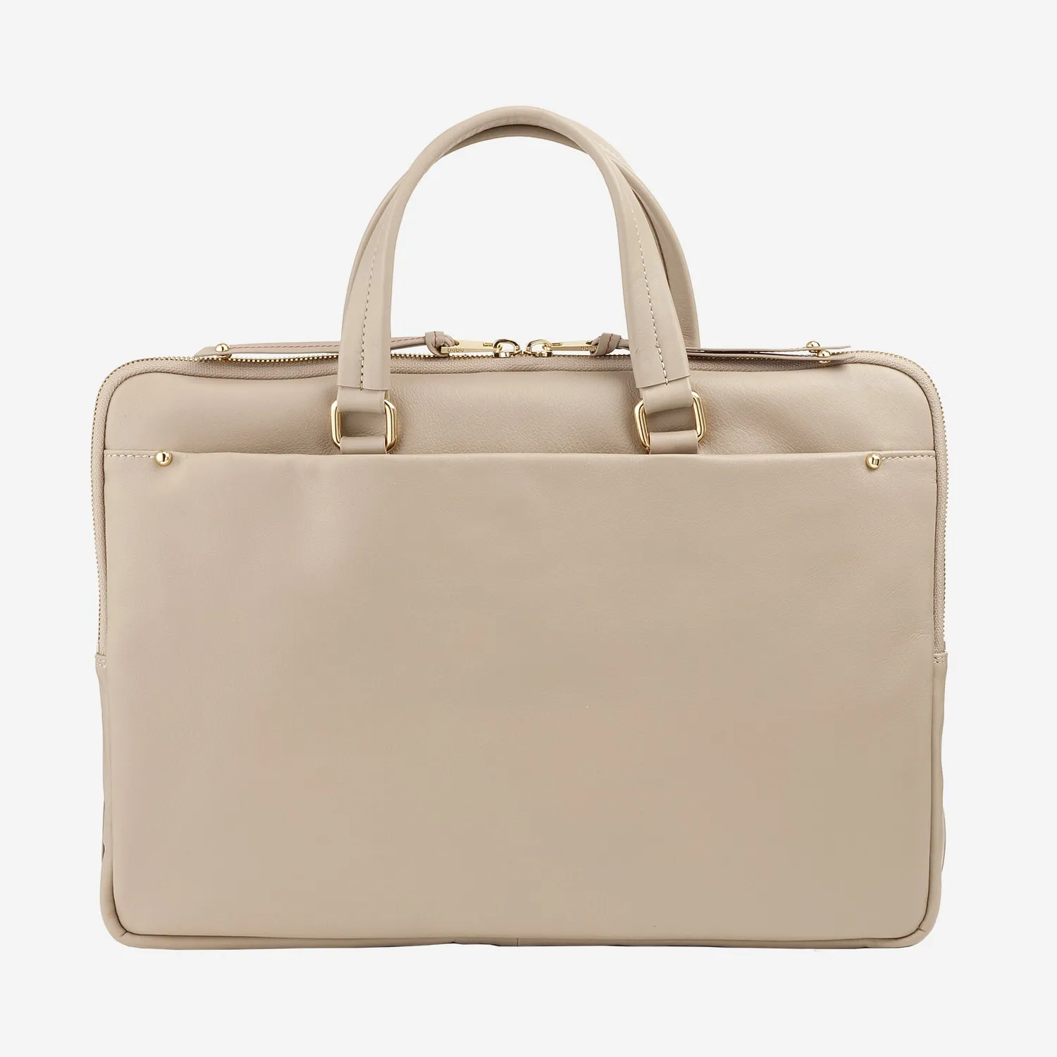 DuDubags Dots jobbveske Grigio sabbia skinn