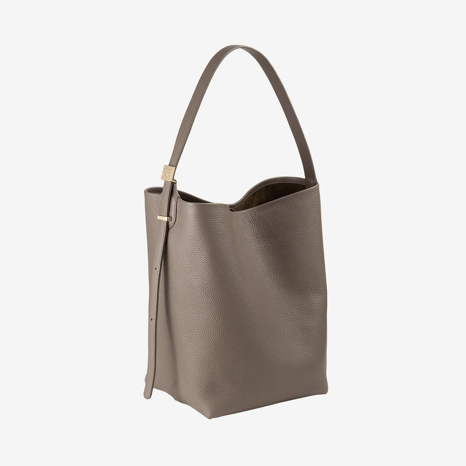 DuDubags Brera skulderveske taupe nappaskinn
