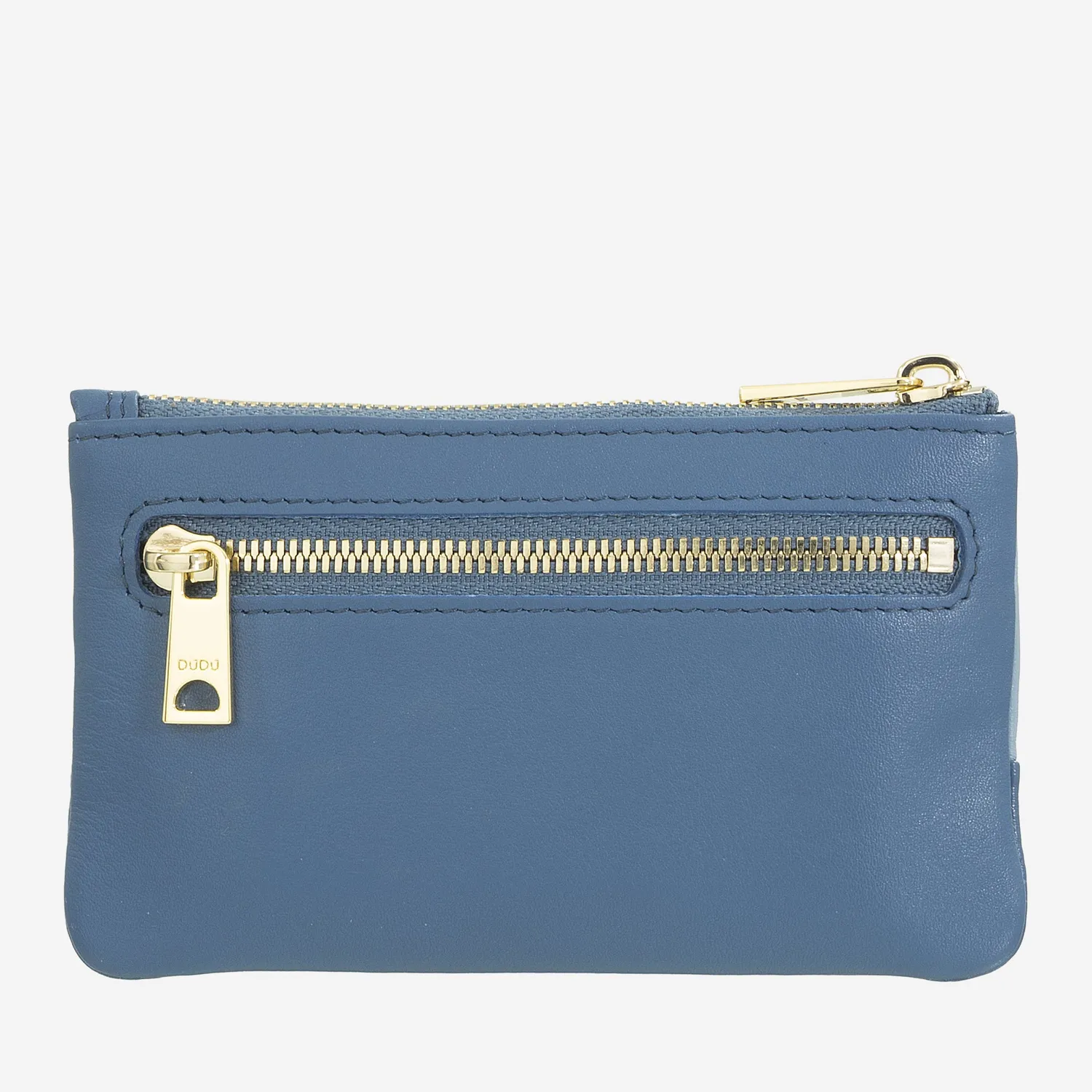 DuDubags Kimolos nøkkeletui denimblå nappa