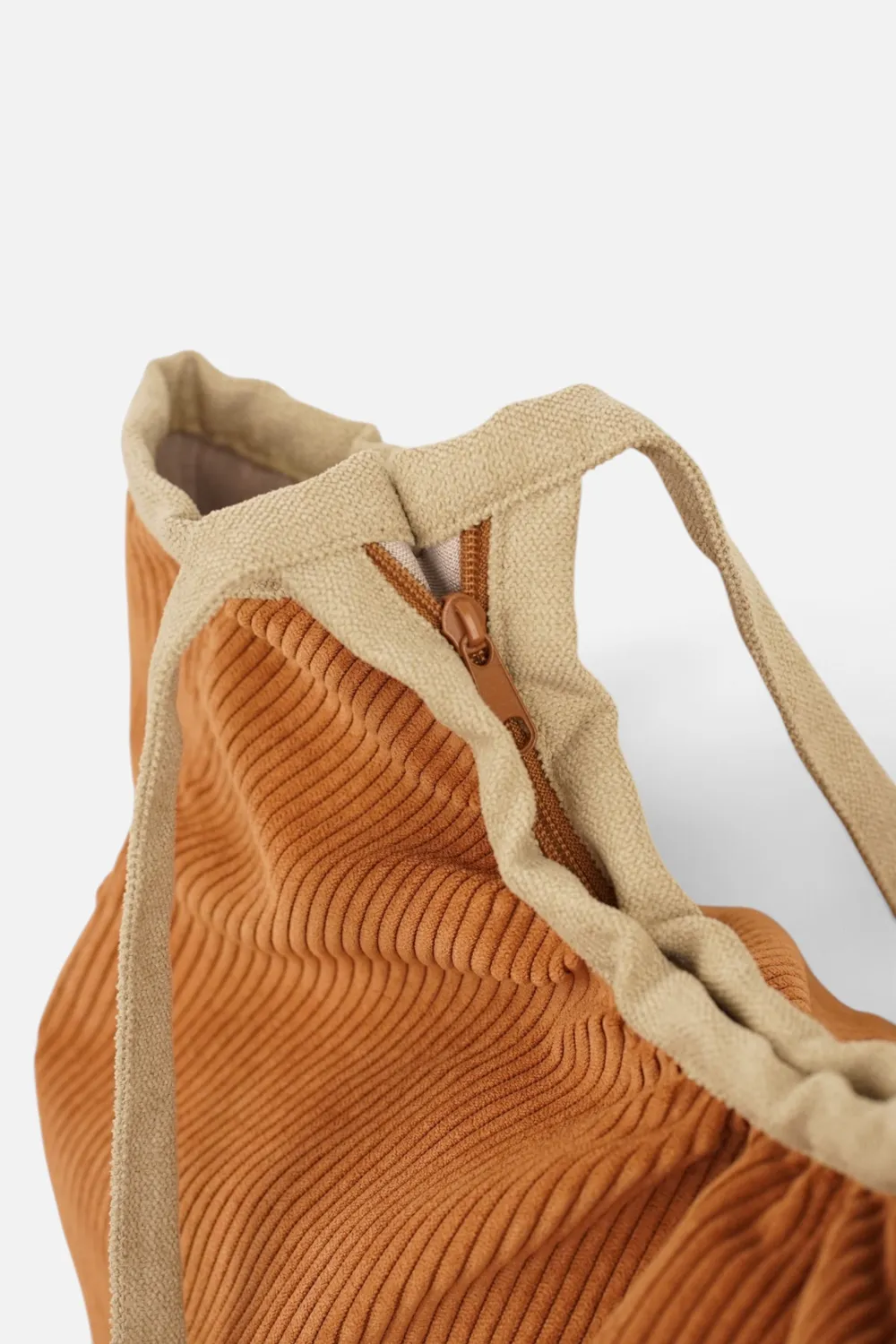 De La Mur Ribete Cremallera Barro shopper terrakotta