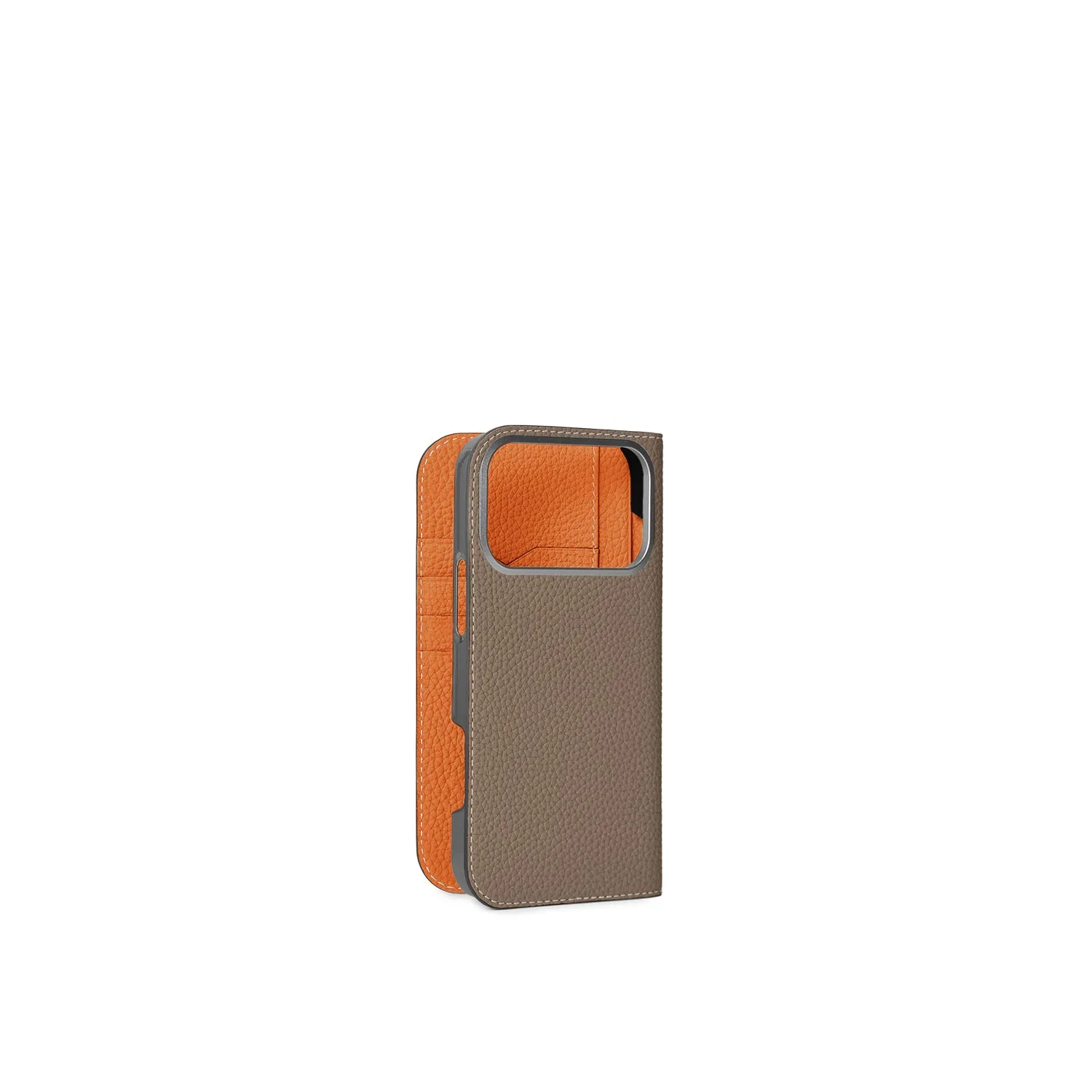 Bonaventura iPhone 17 Pro Max etui Smoky Mint krympeskinn