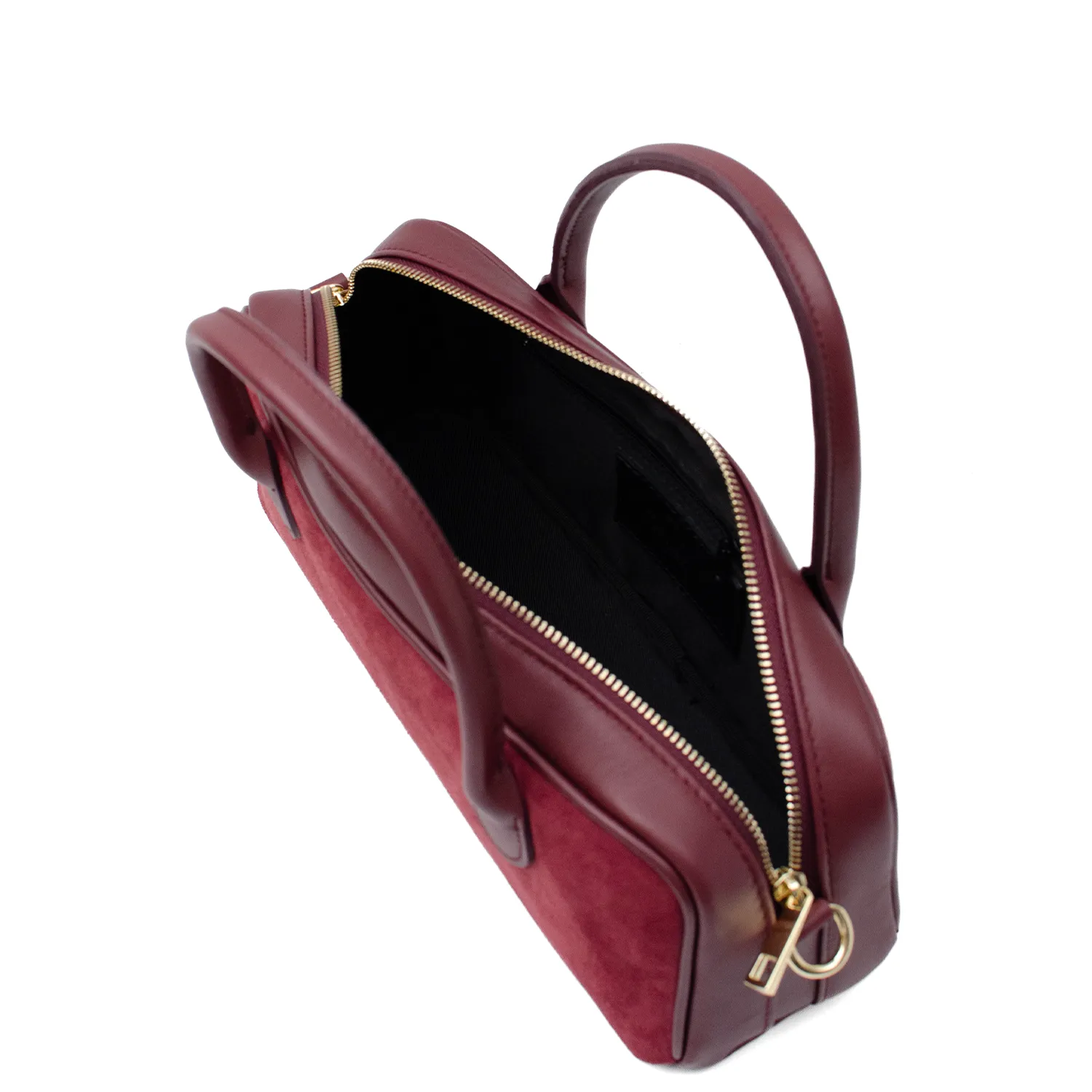 Latalia Alba-mini håndveske bordeaux nappa