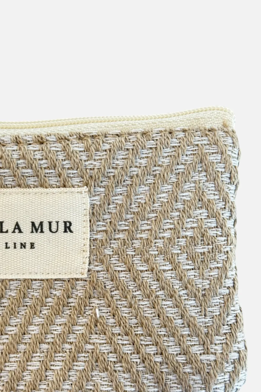 De La Mur Arena myntpung beige 12x8 cm
