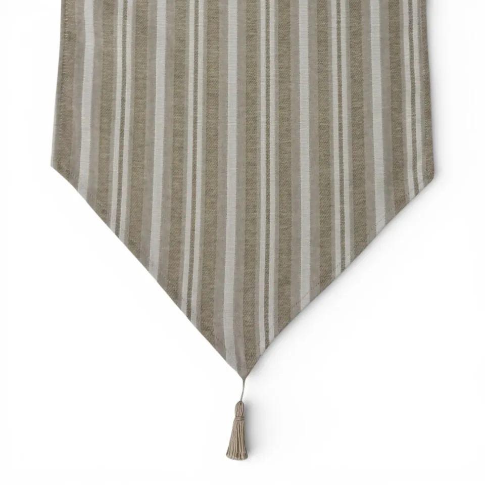 De La Mur Malik bordløper 41x165 cm beige