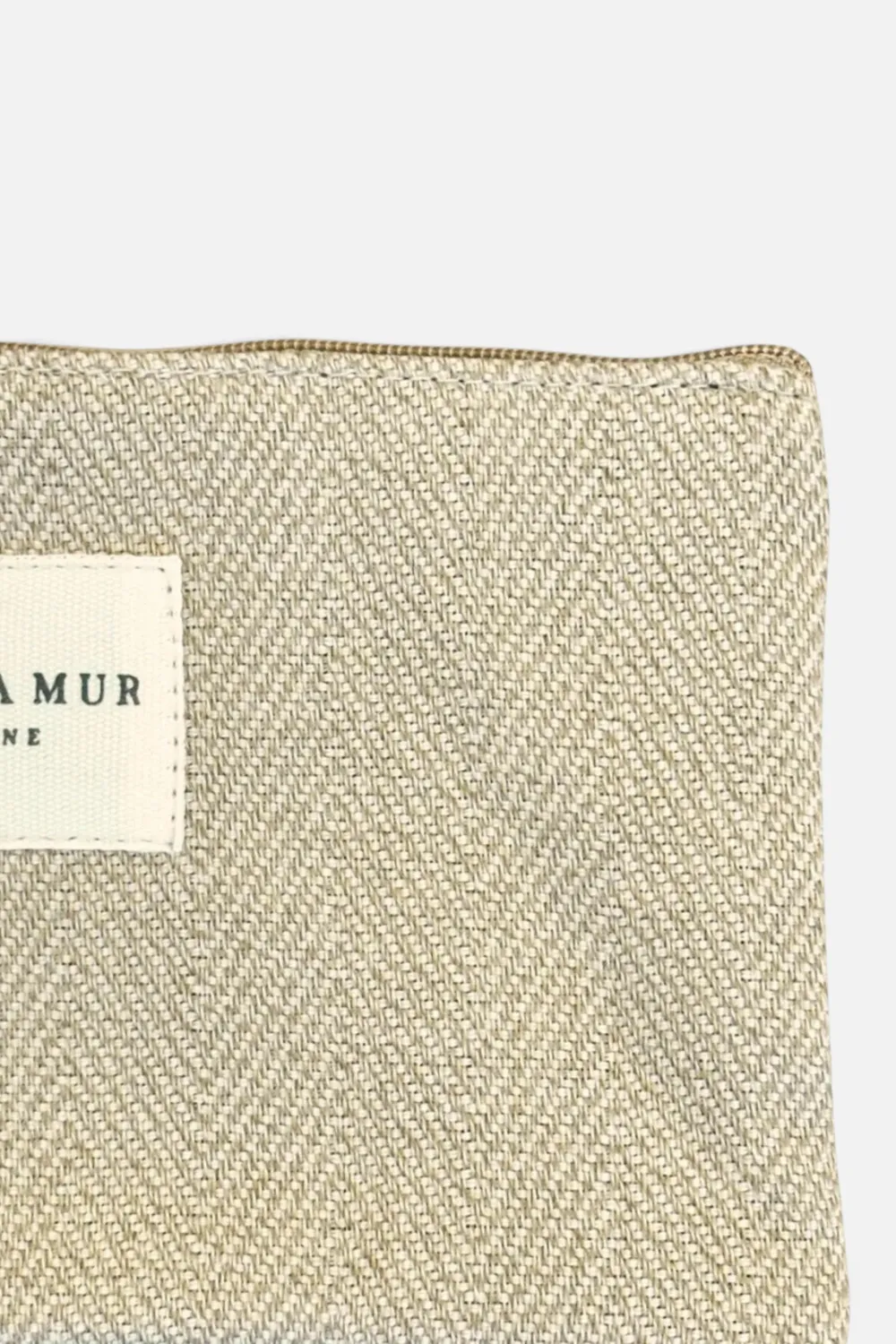 De La Mur Piga mini toalettmappe beige 17,5 cm