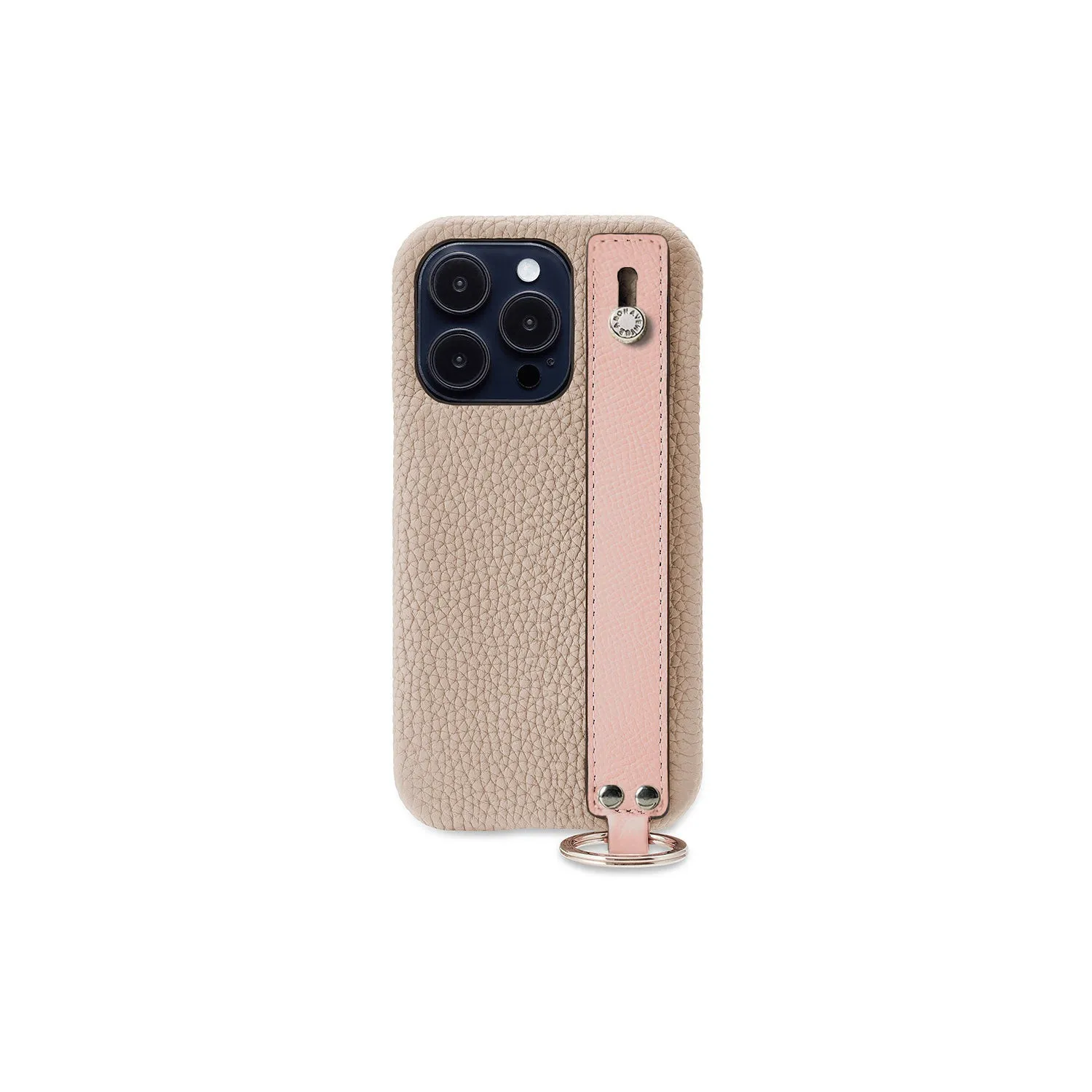 Bonaventura iPhone 14 Pro deksel håndtak greige
