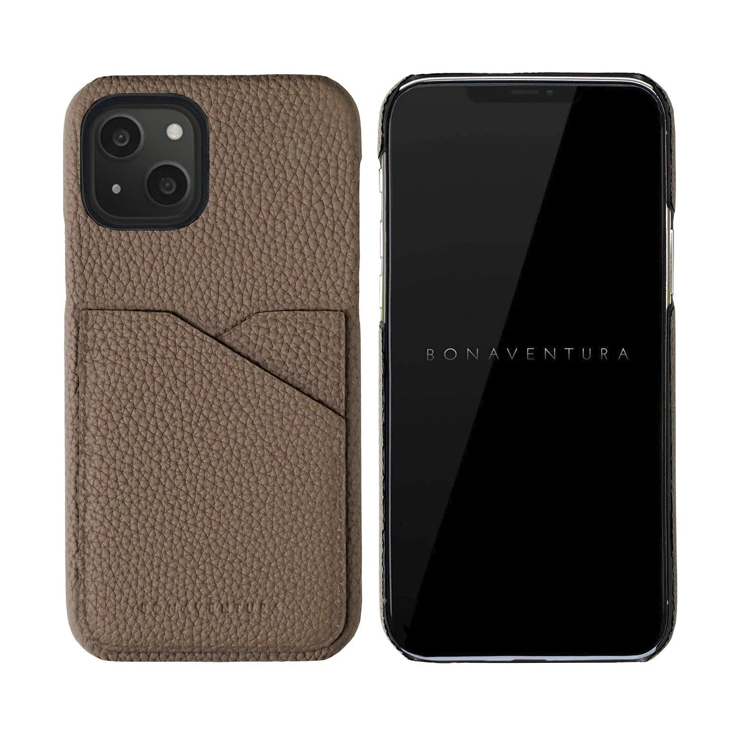 Bonaventura iPhone 16 Pro bakdeksel krympskinn Etoupe