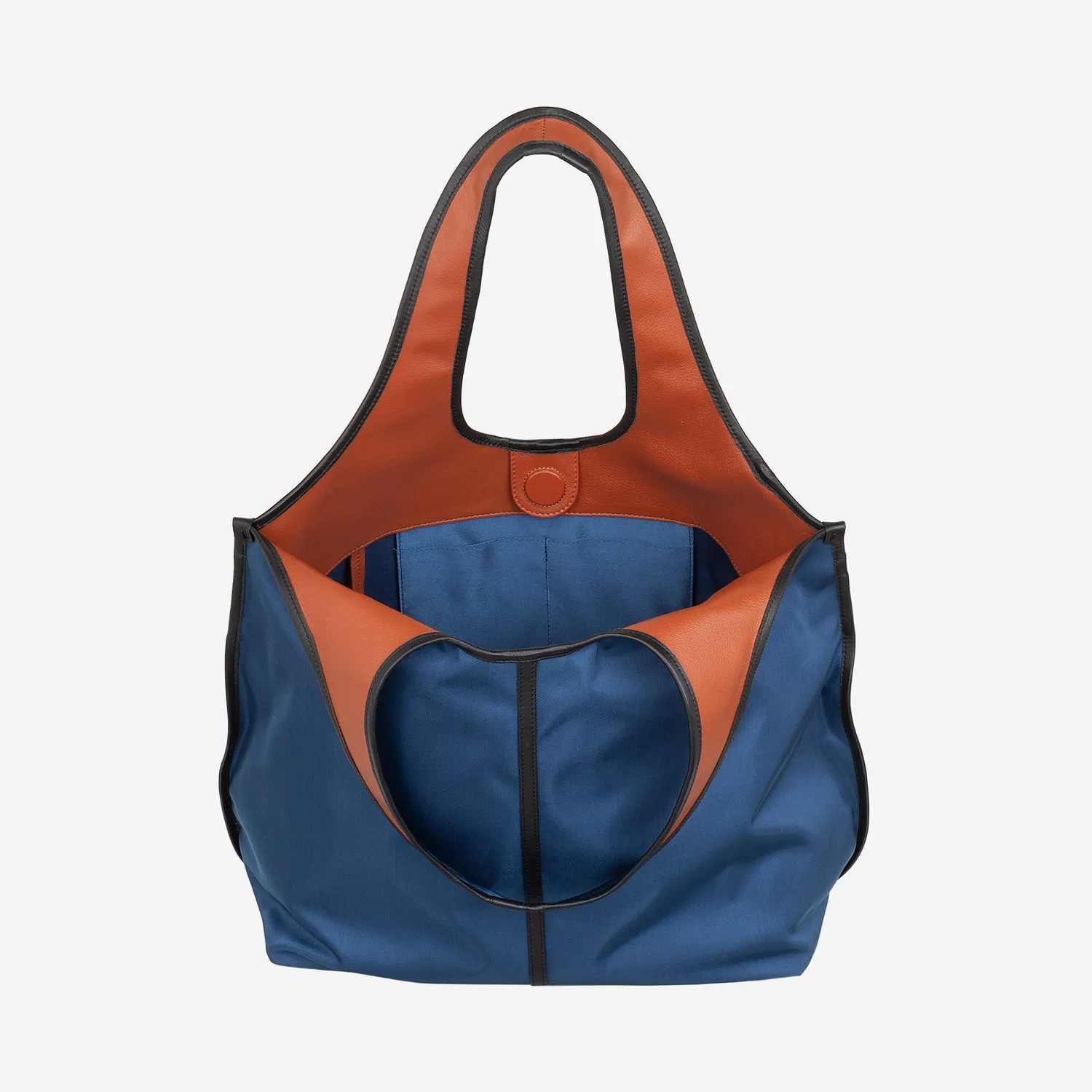 DuDubags Sally håndveske nylon blå lett romslig