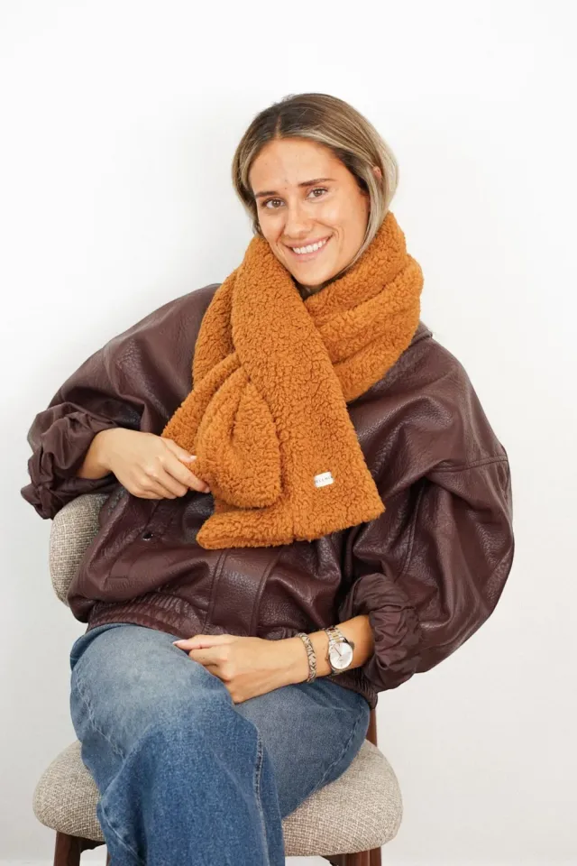De La Mur Viento hals okerbrun 28x119 cm teddy
