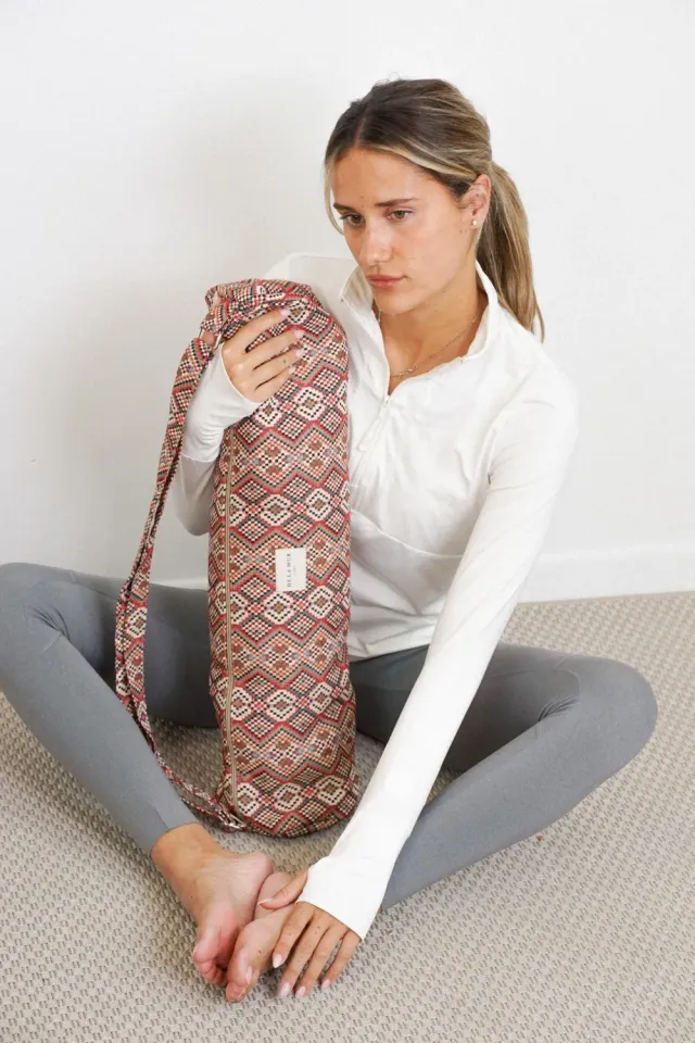 De La Mur Otto yogabag 65x22 cm geometrisk flerfarget