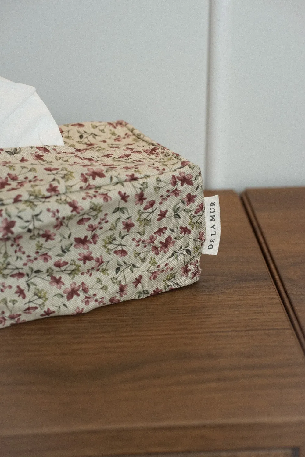 De La Mur Naila trekk lommetørkleskrin rosa