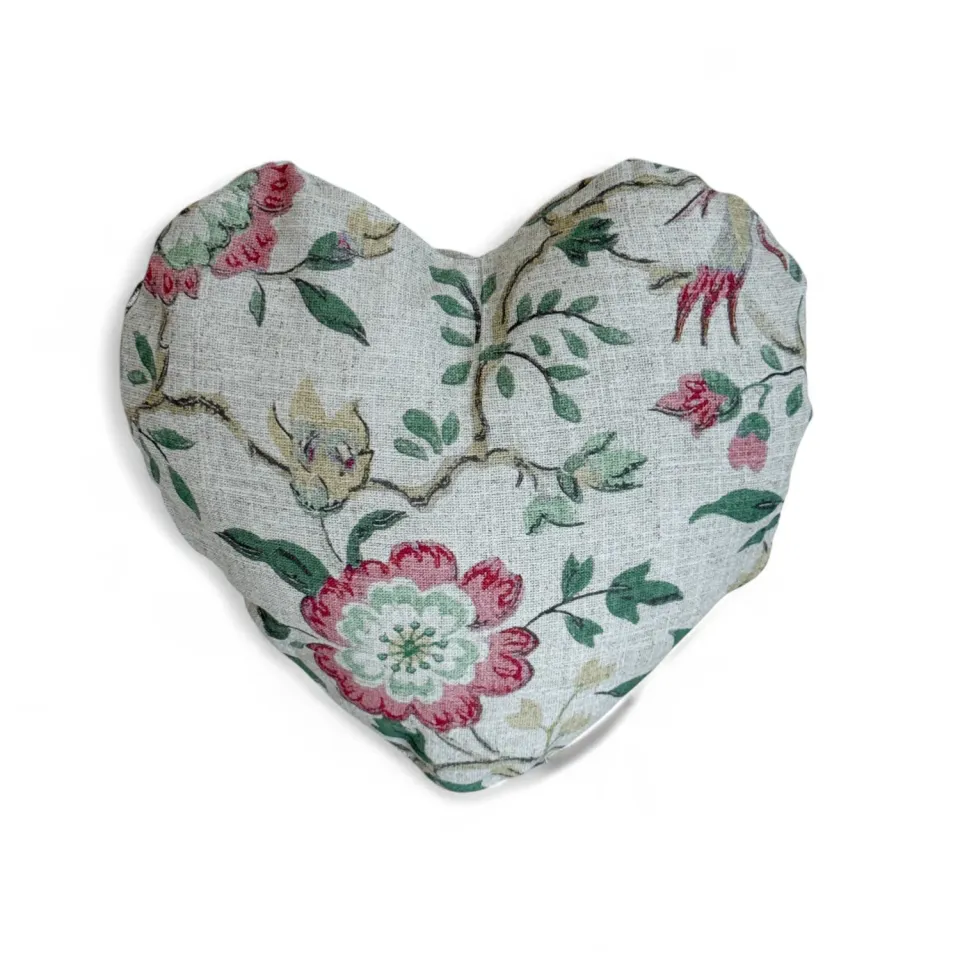 De La Mur Corazón Bird hjertepute blomstret 33x33 cm
