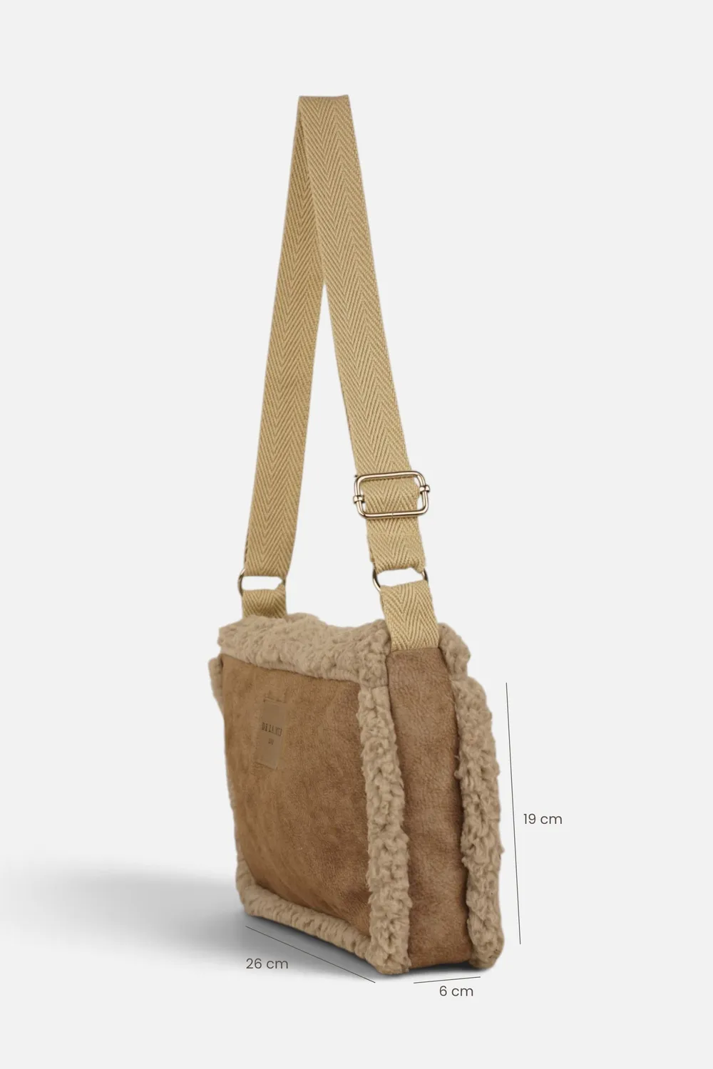 De La Mur Noce Doble Faz veske beige 26cm