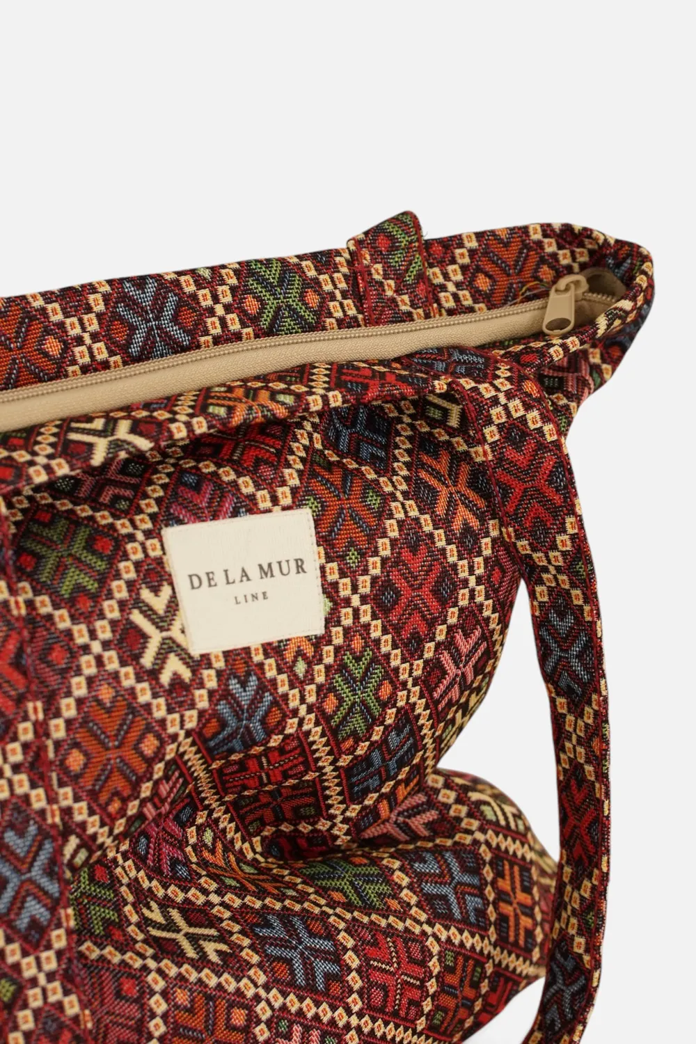 De La Mur Chic tote med glidelås flerfarget