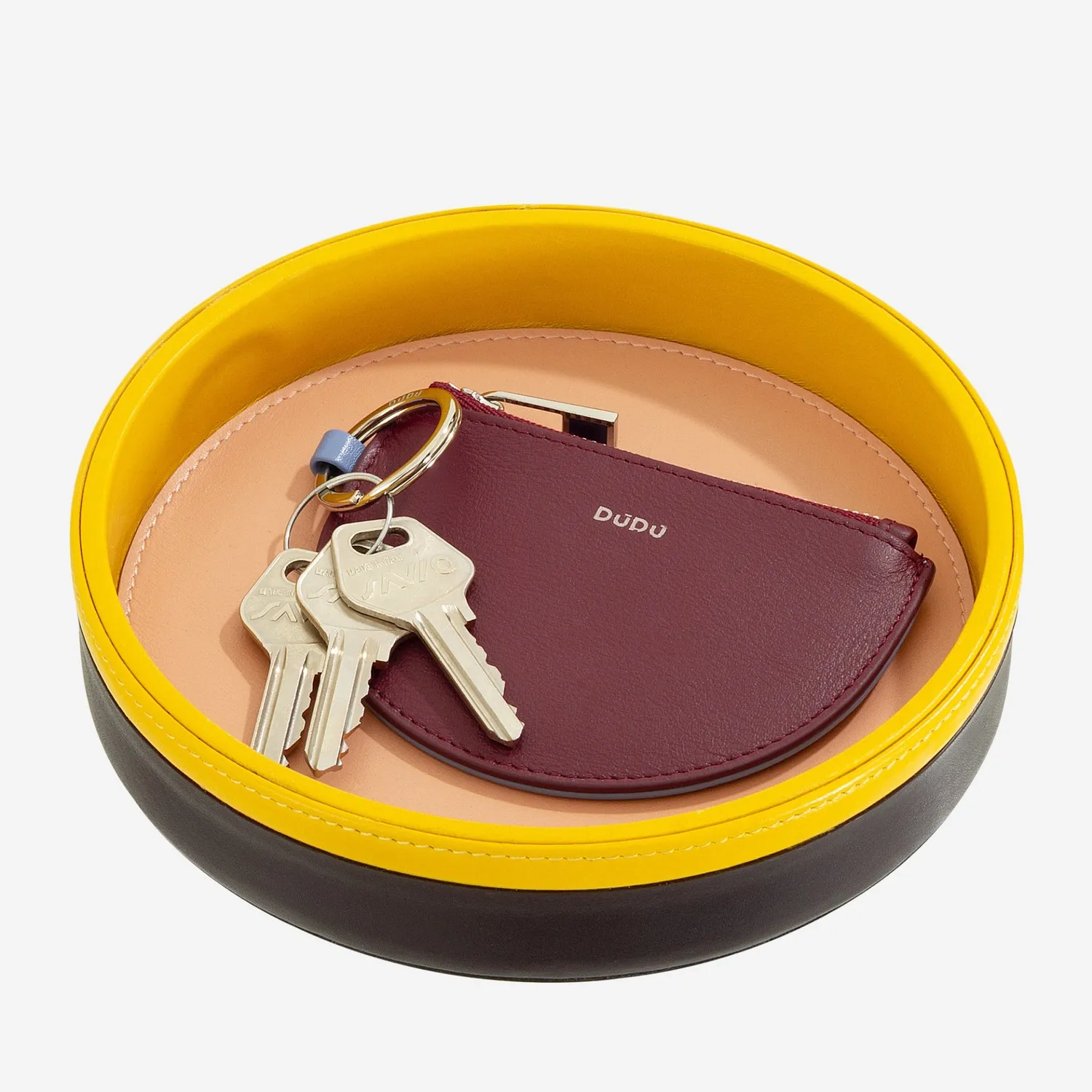 DuDubags Valet tray tømmelomme kalveskinn