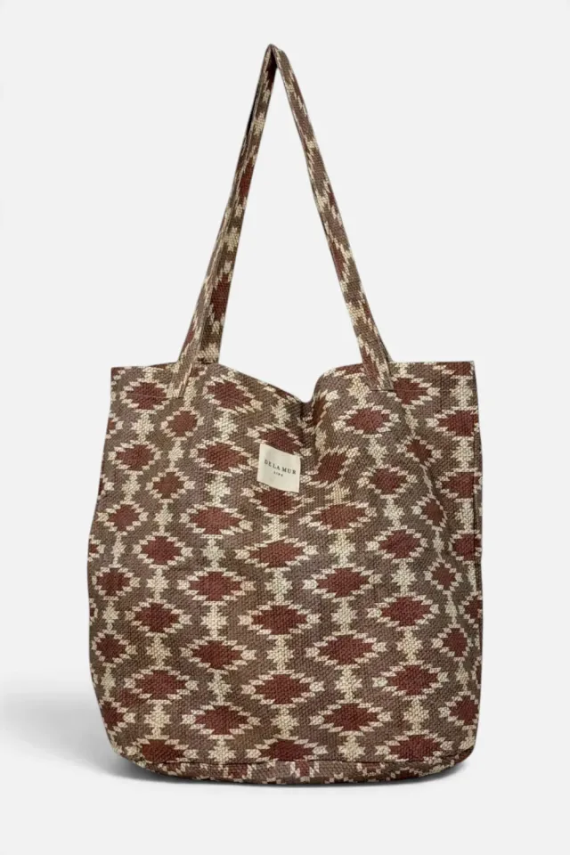 De La Mur Eral Grande shopper bordeaux 51 cm