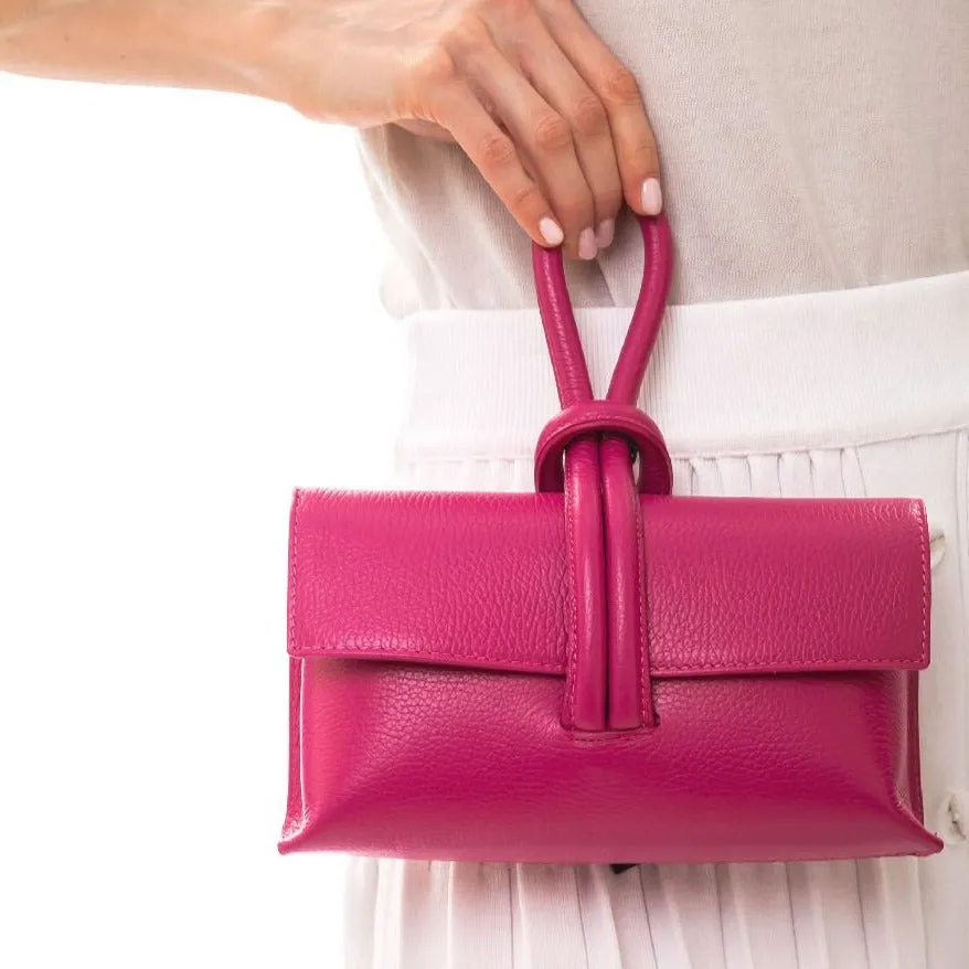 Latalia Barletta miniveske rosa skinn