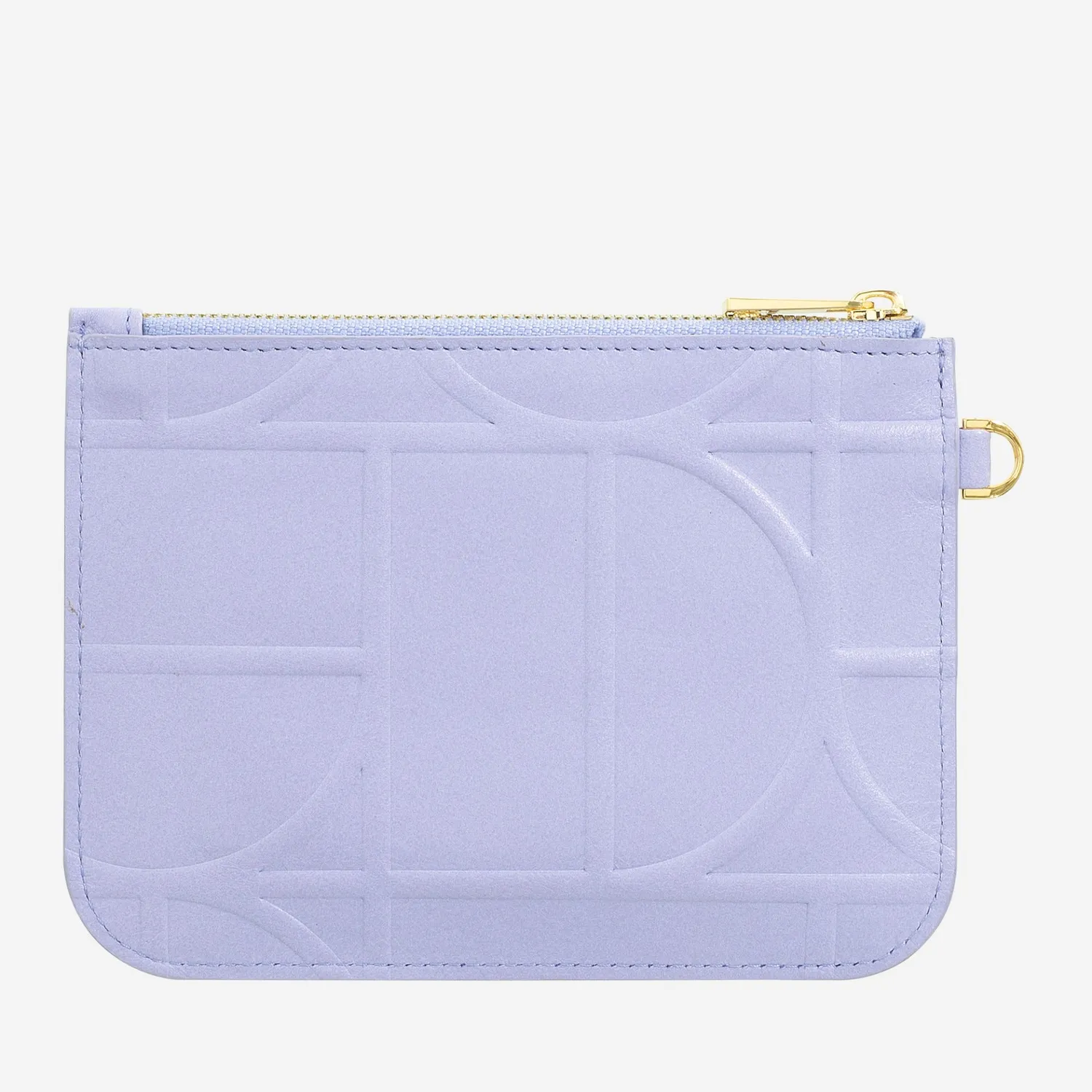 DuDubags Estoril clutch i skinn svart nude håndleddsreim
