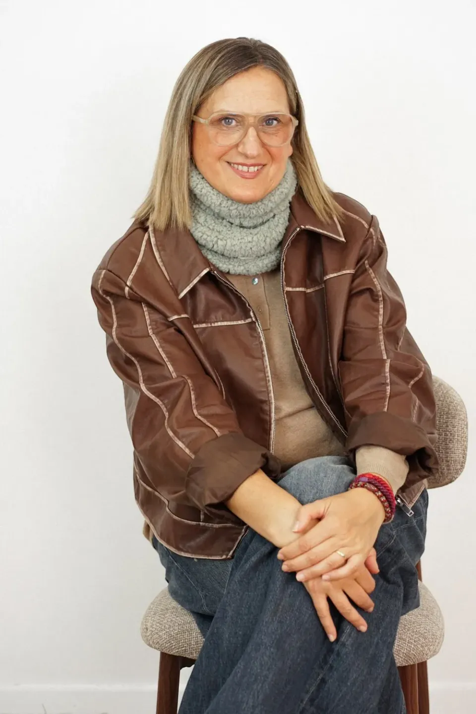 Polo Cuello halsvarmer mintgrønn teddyfleece