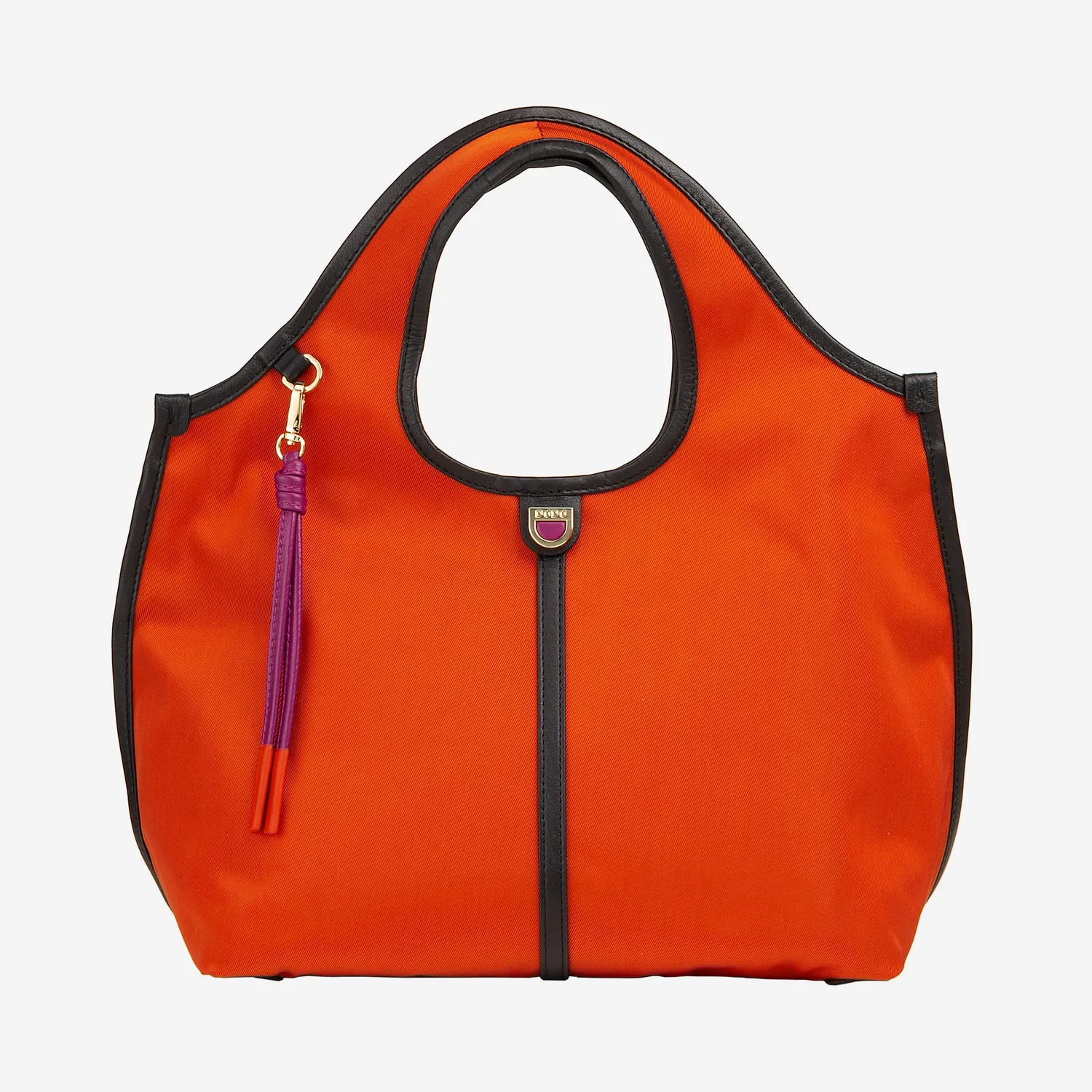 DuDubags Handy håndveske nylon skinn fuksia