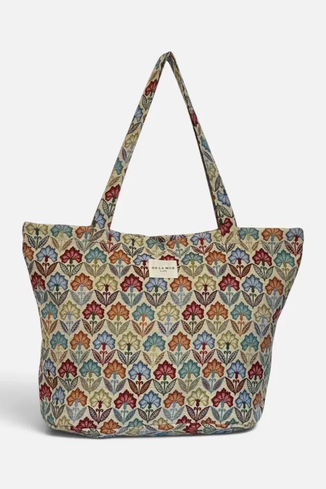 De La Mur Flora shopper 51x37x22 cm blomstret