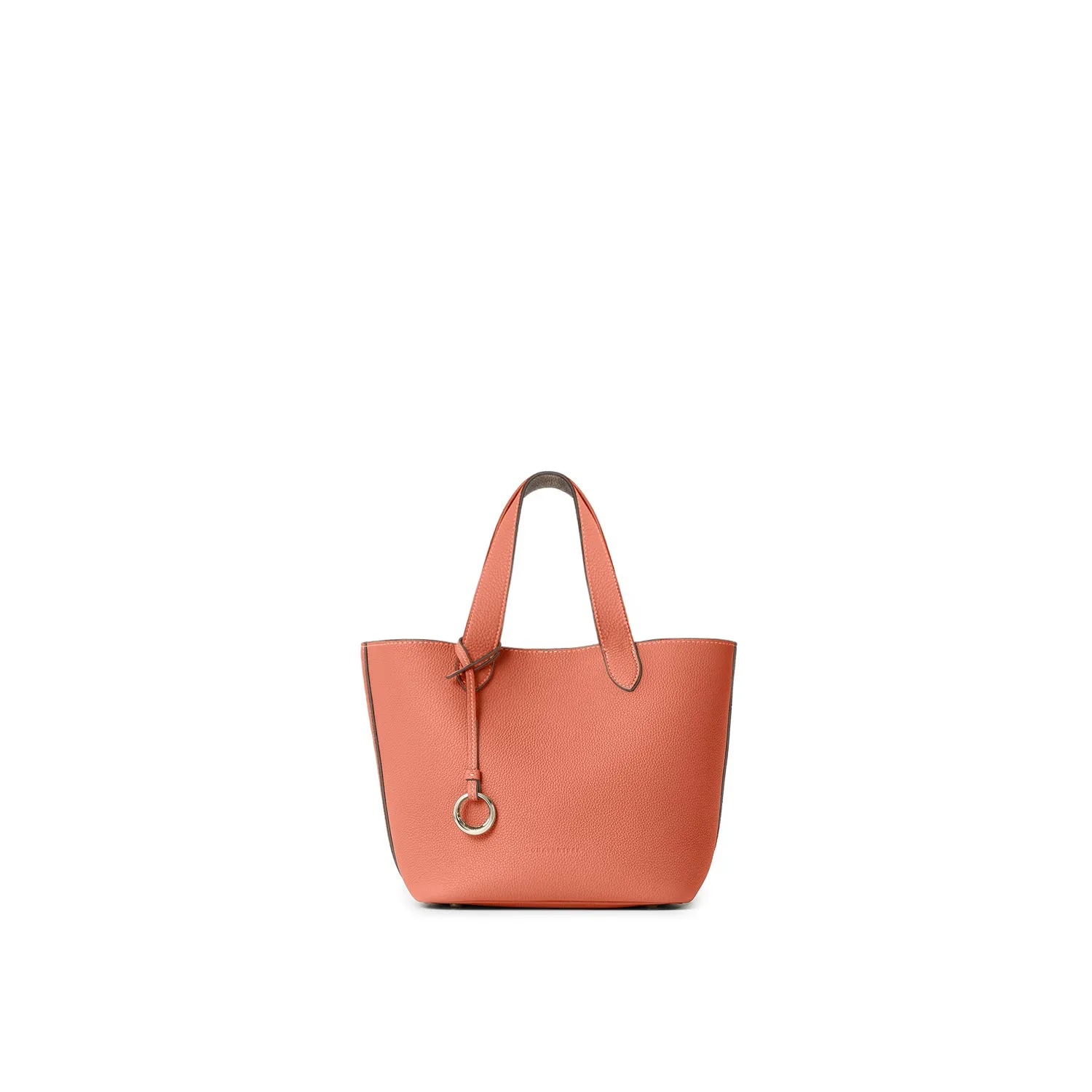 Bonaventura Alina 2-veis totebag skinn liten etoupe