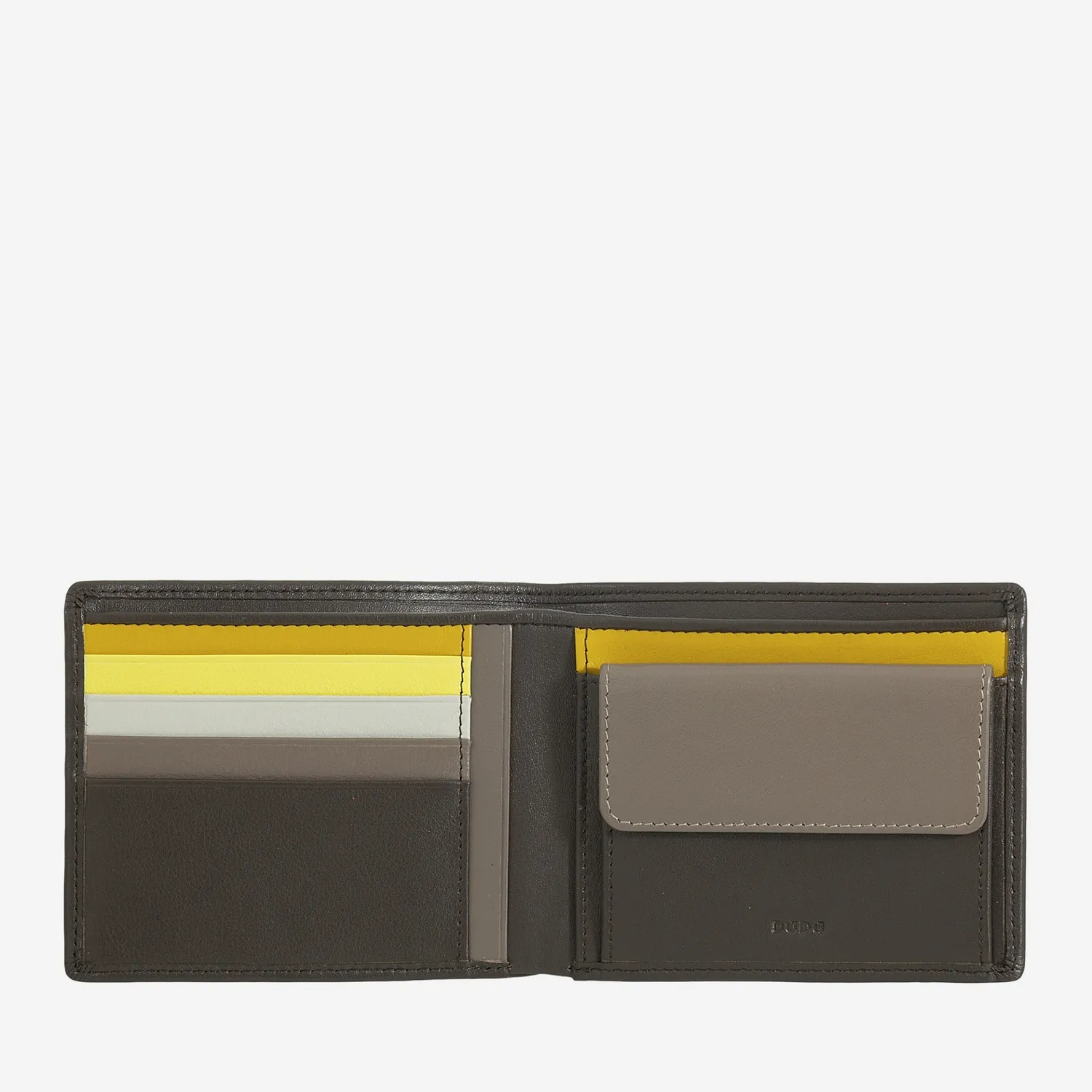 DuDubags Itaca lommebok herre svart RFID nappa