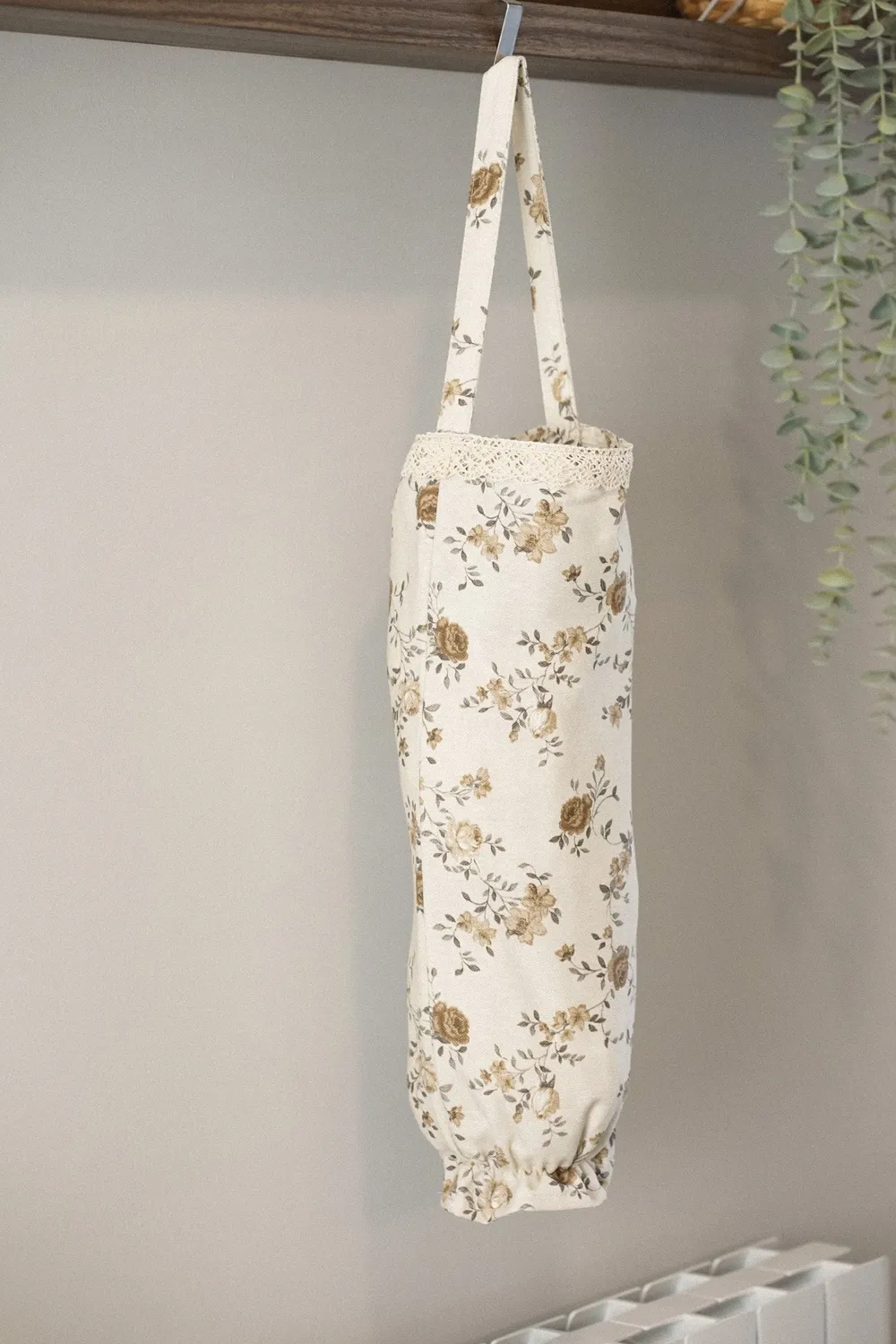 De La Mur Bara poseholder 42x20 cm beige blomst
