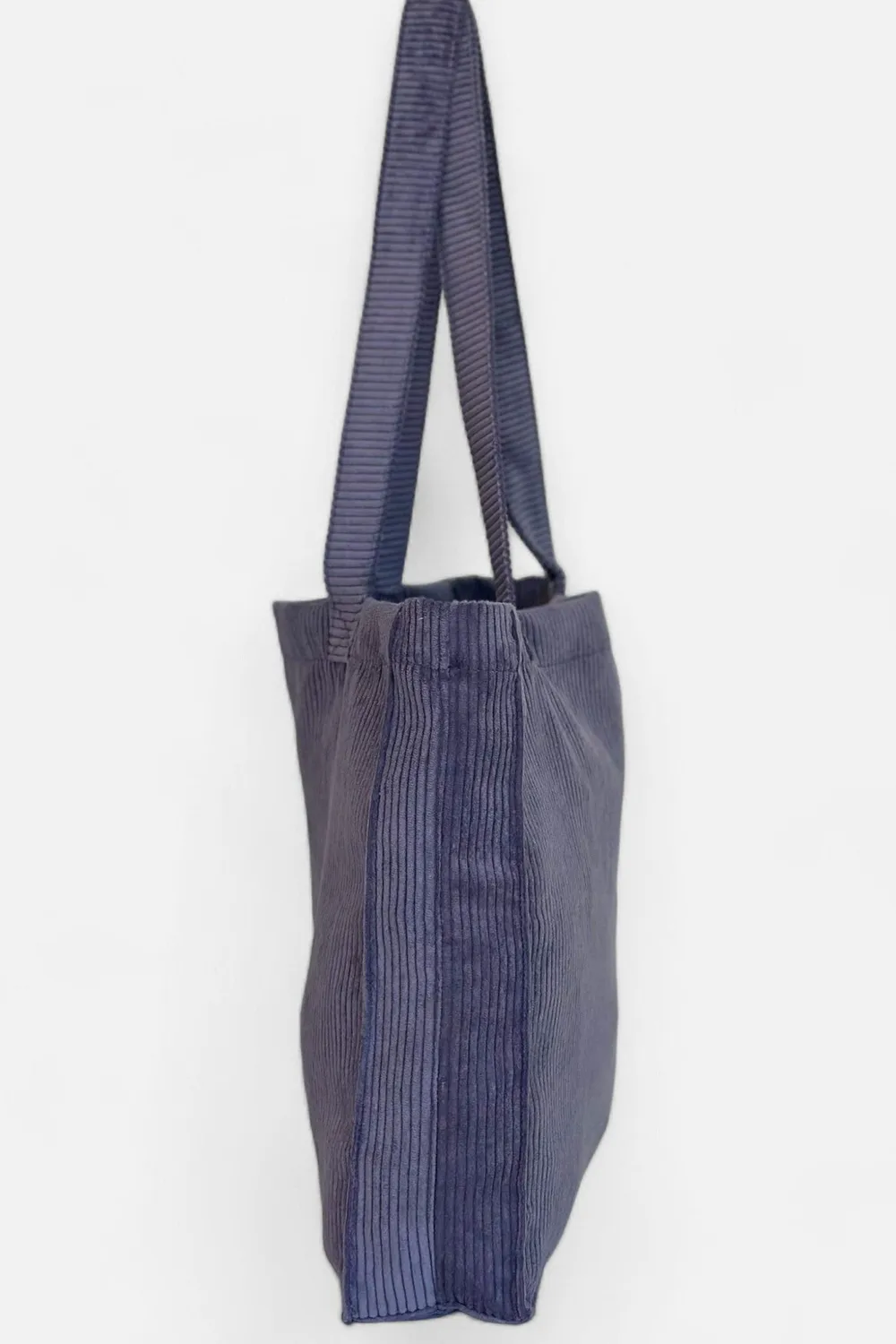 De La Mur Rectangular Pur shopper kordfløyel lilla 42x32