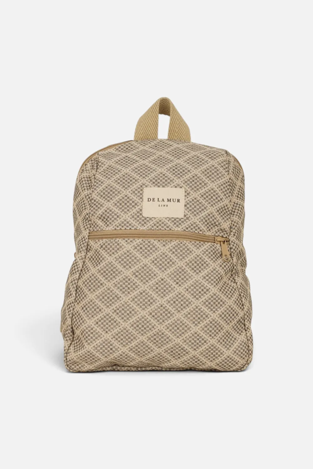 De La Mur Pant ryggsekk 28x31 grå beige