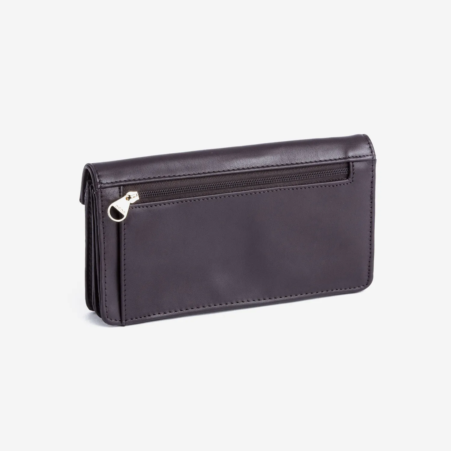 DuDubags Axelle lommebok bordeaux ekte skinn