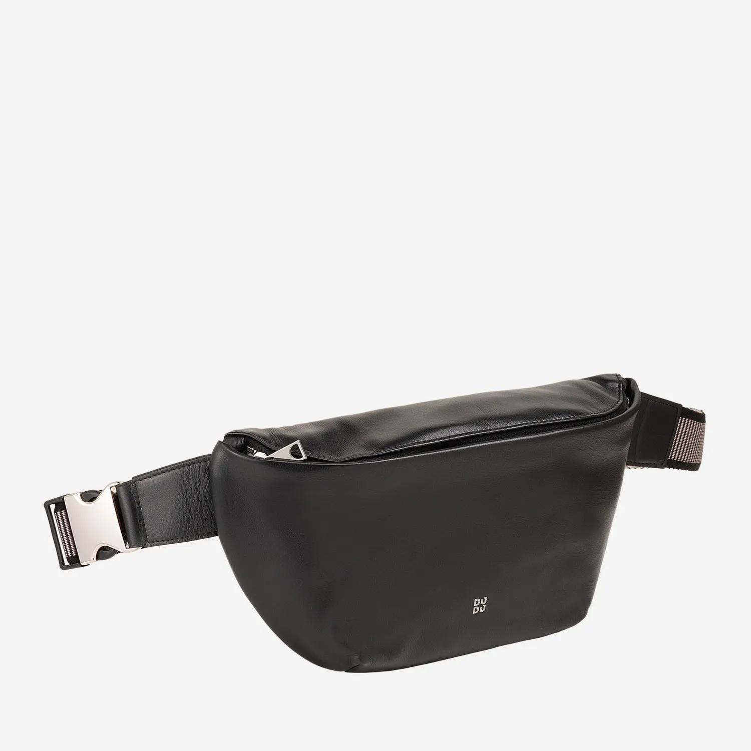DuDubags Tenerife belteveske pearl ekte skinn