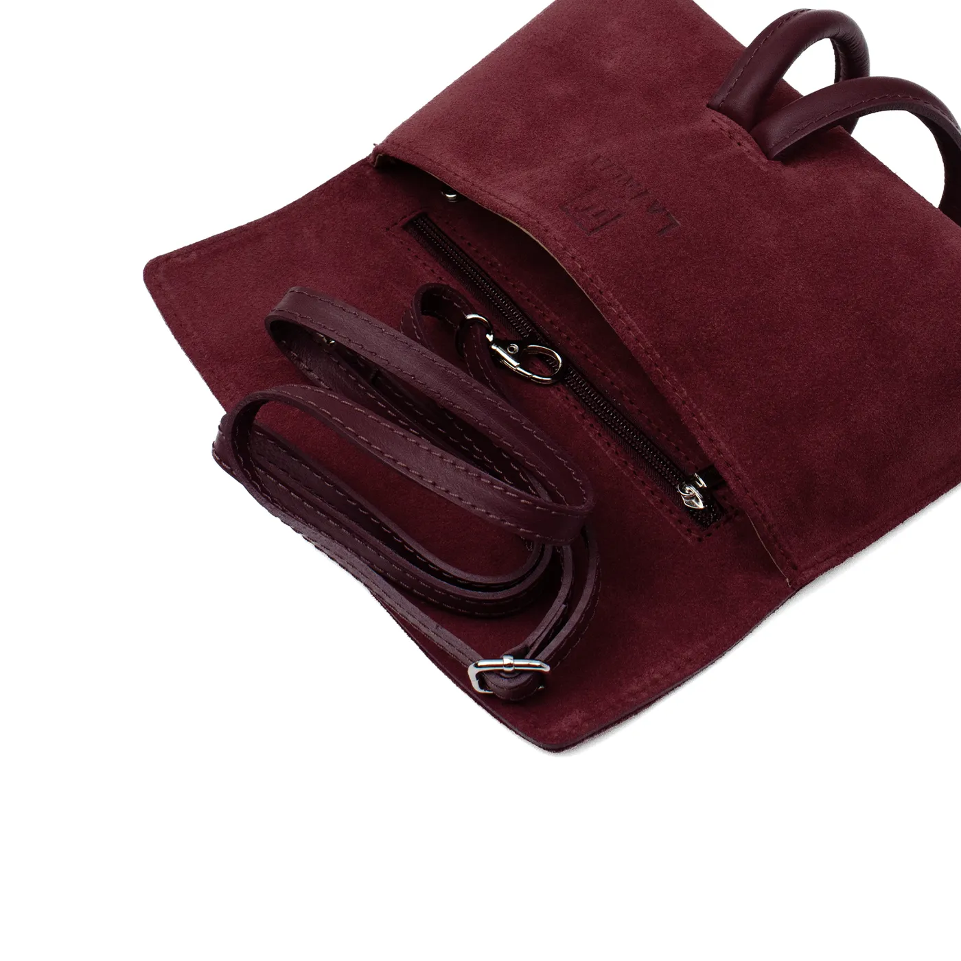 Latalia Barletta clutch skinnveske bordeaux