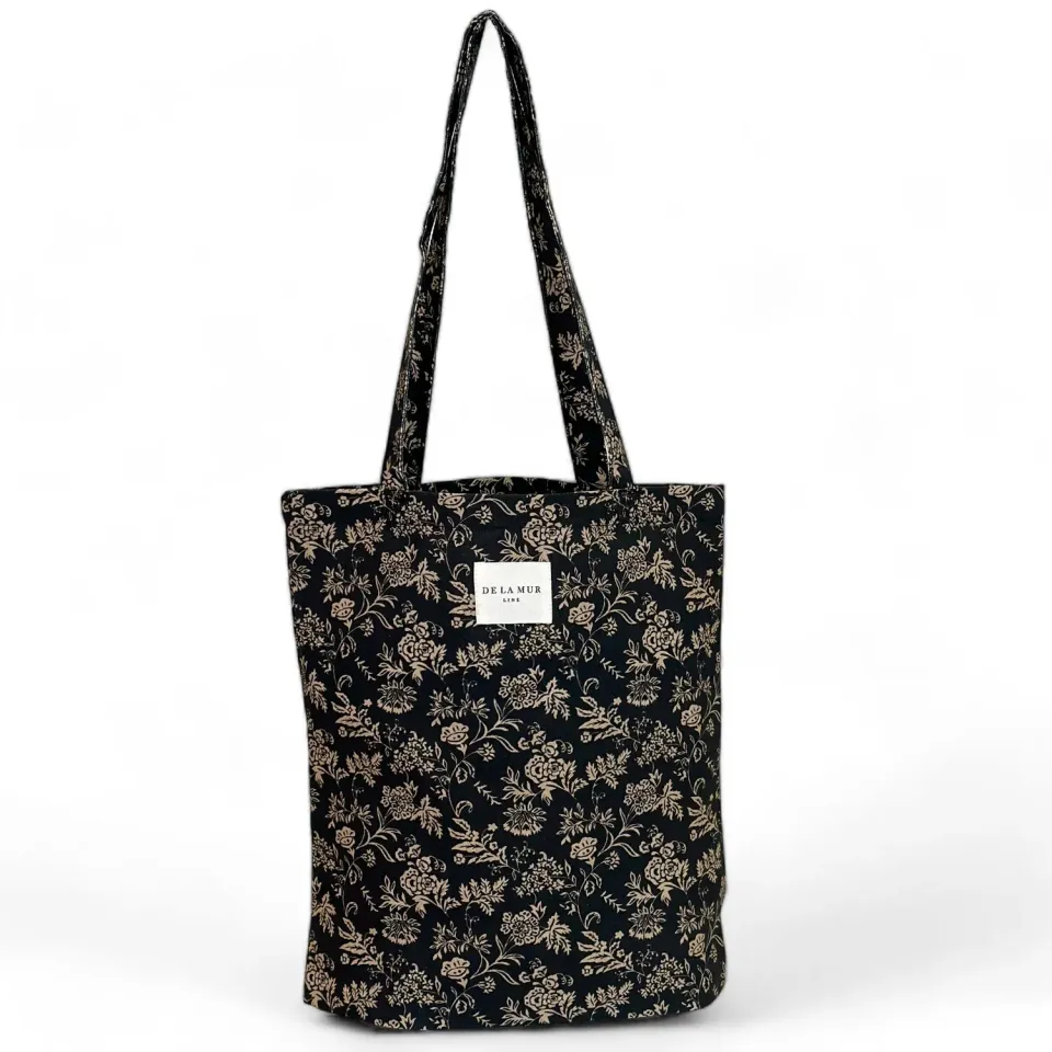 De La Mur Elisa Pequeña totebag blomstret