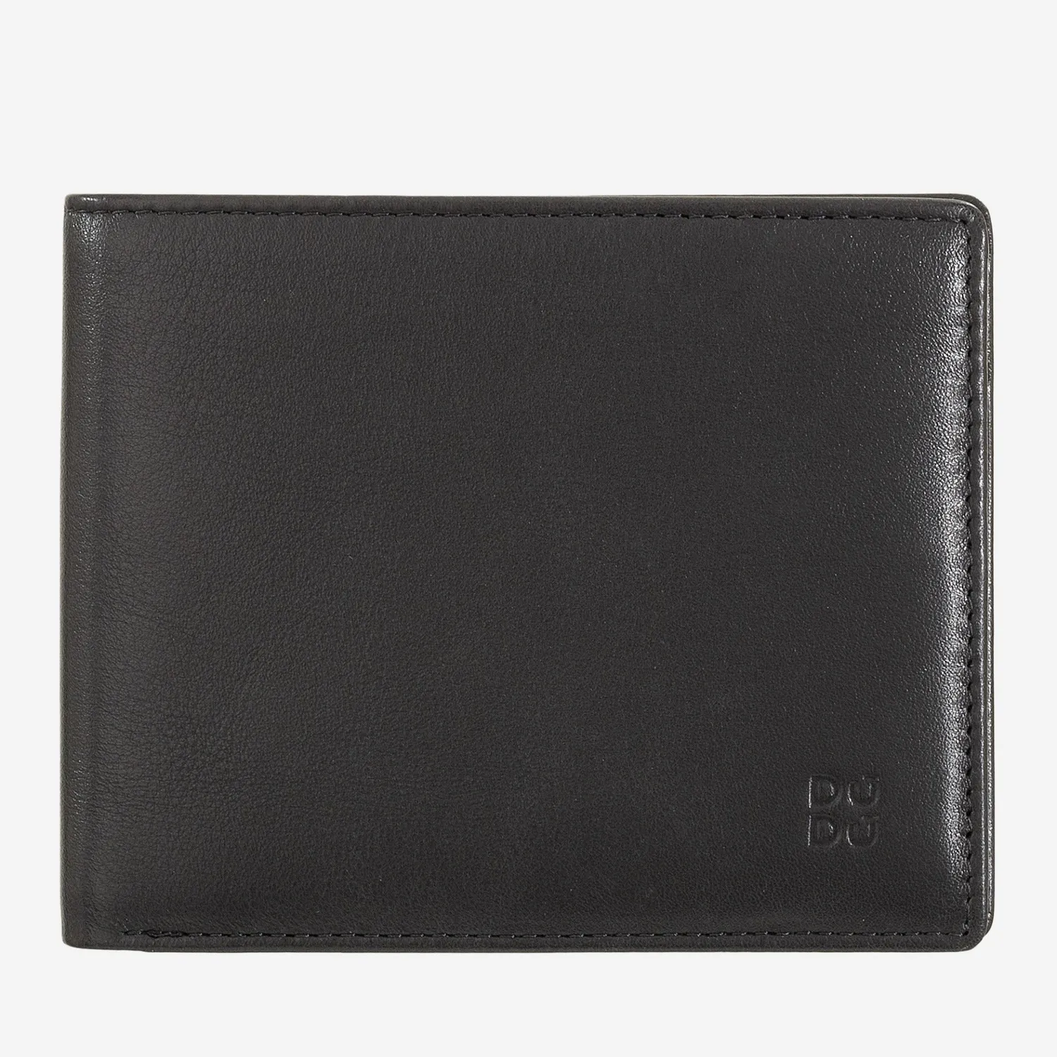 DuDubags Itaca lommebok herre svart RFID nappa