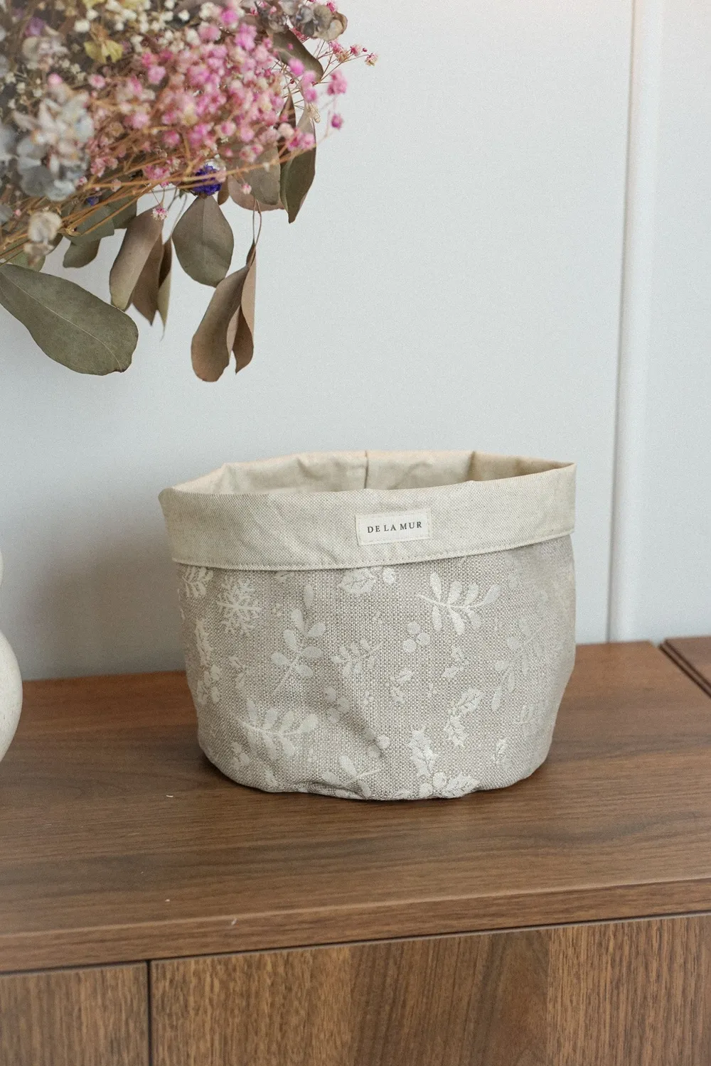 De La Mur Buxo kurv blomstret 17x17 cm