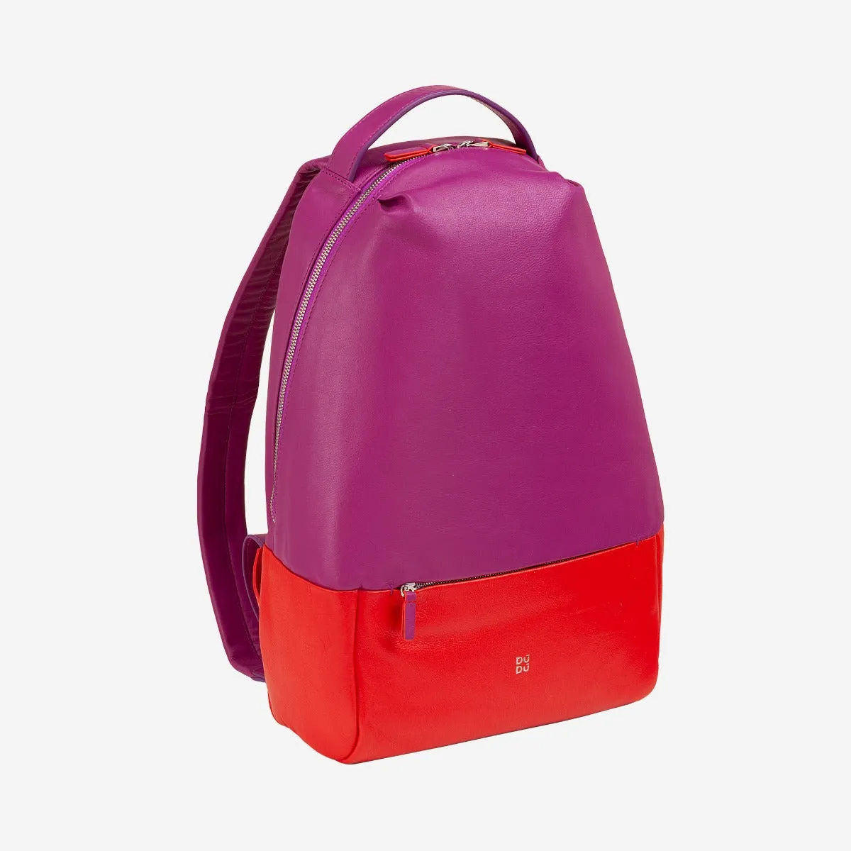DuDubags Rio ryggsekk skinn Rosa flamingo