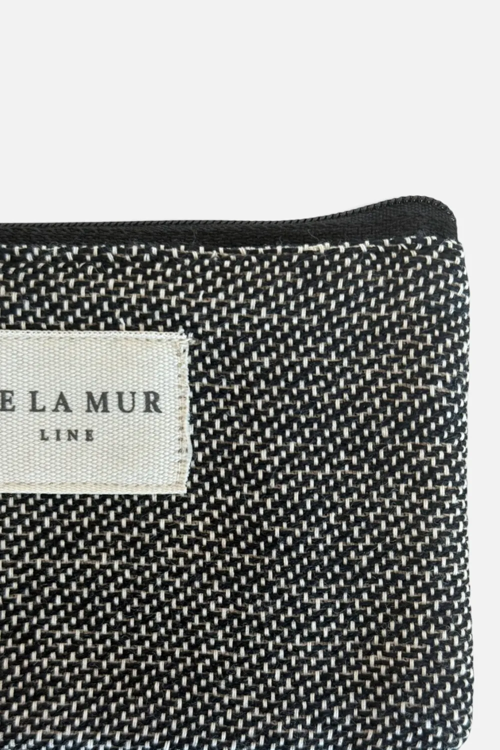 De La Mur Sinay myntpung 12 cm sort jacquard