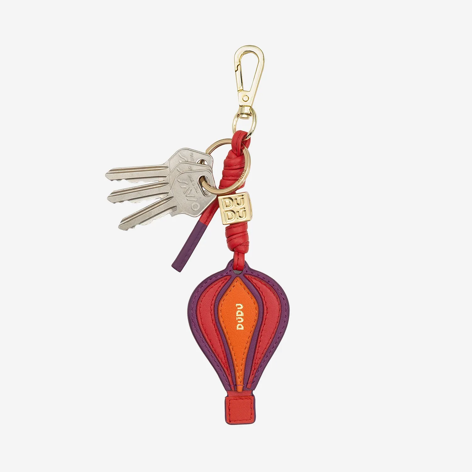 DuDubags Balloon veskecharm i skinn ballong