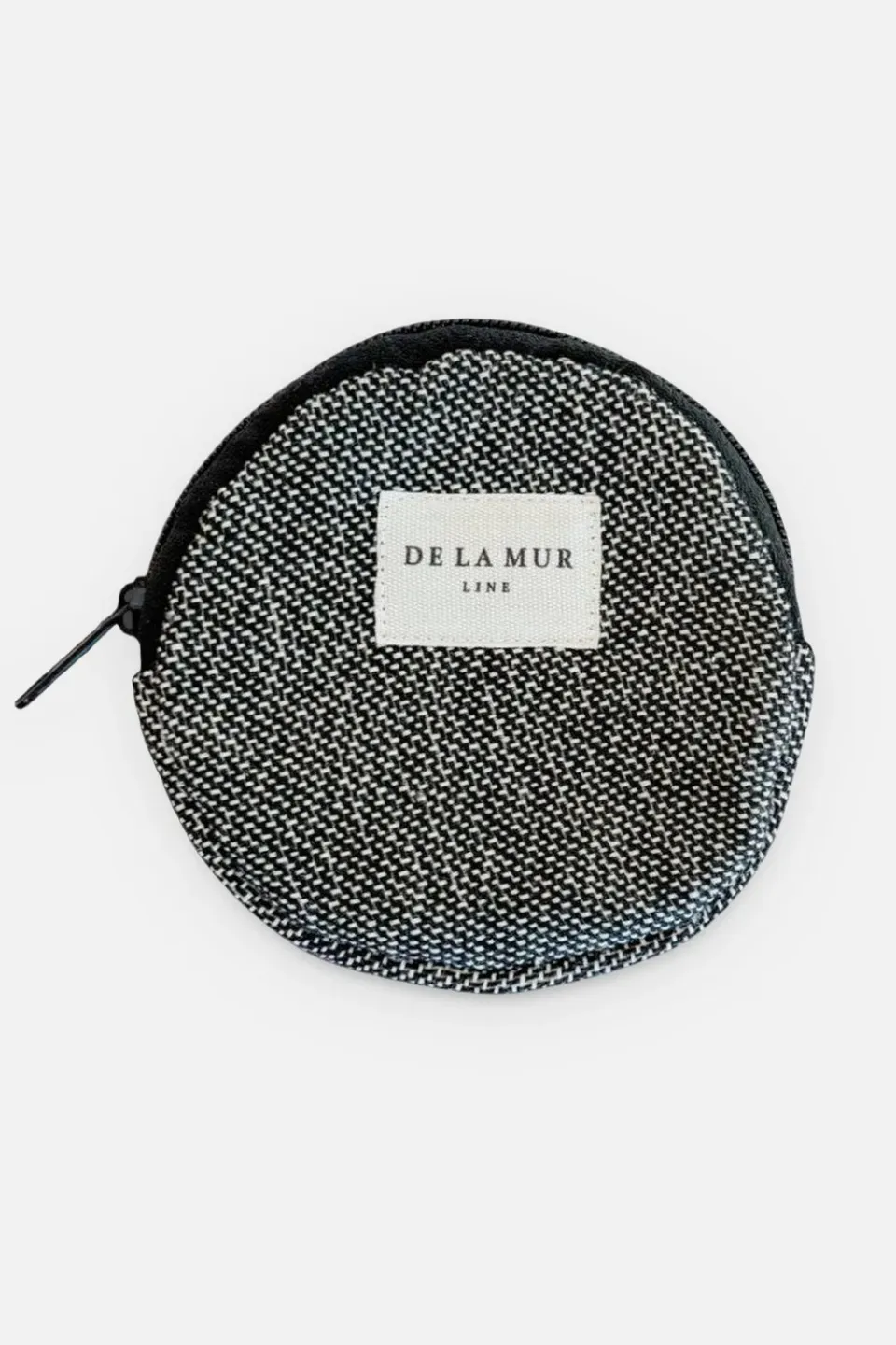 De La Mur Sinay Monedero Redondo myntpung svart 10,5cm