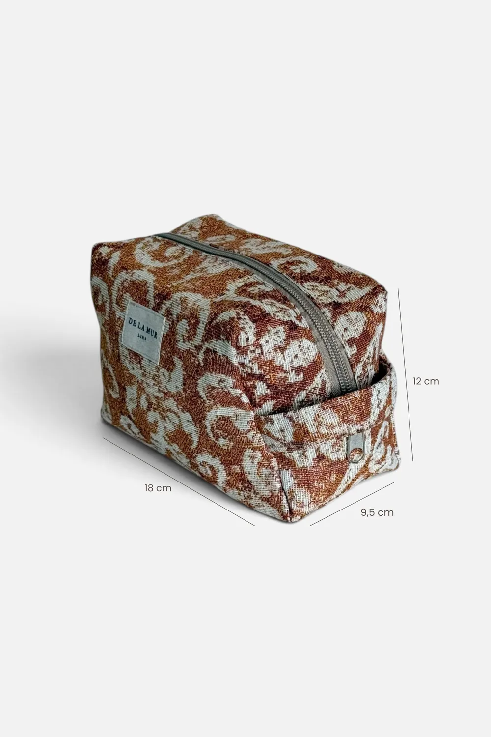 De La Mur Mosti toalettmappe 18x12 cm tegl