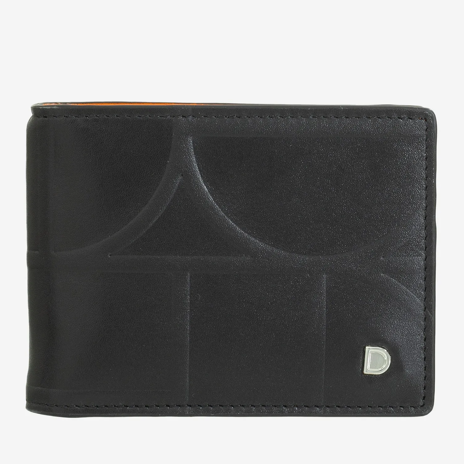 DuDubags Lipari lommebok pengeklips black bright yellow